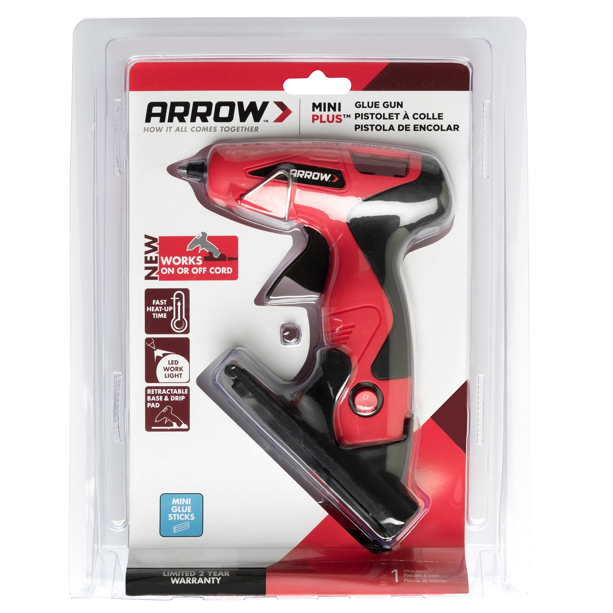 Arrow Fastener 6 watts High Temperature Cordless Glue Gun - Total Qty: 1,  Count of: 1 - Fry's Food Stores