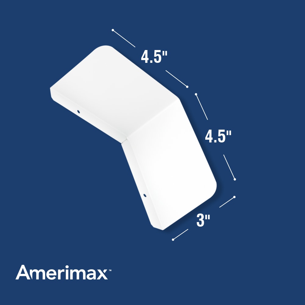 Amerimax Gusher Guard Aluminum Box (3-in x 0.5833-ft) End Cap 3