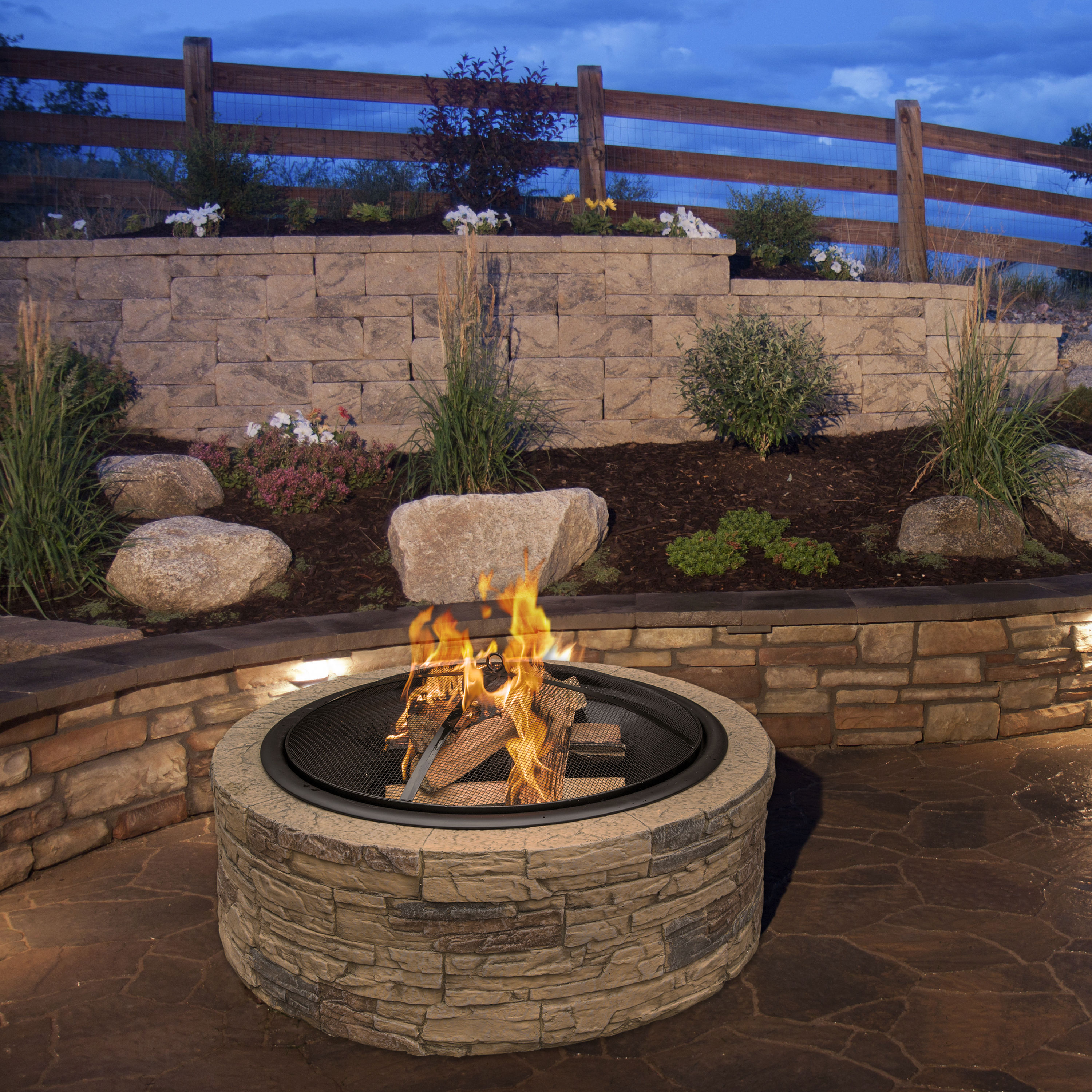 Stone Fire Pits & Accessories at Lowes.com