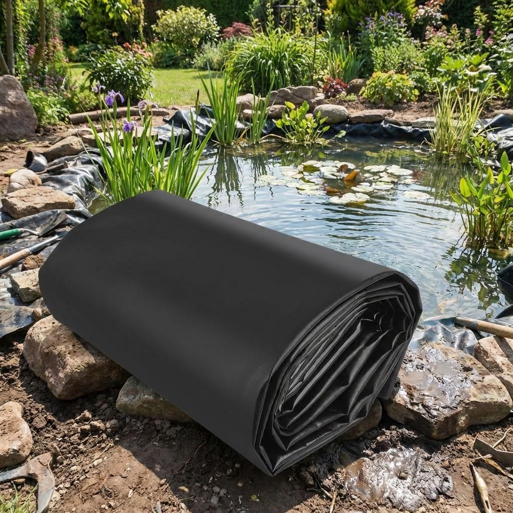 Encore Beets 10 X 13 Ft 20 Mil HDPE Pond Liner Black UV Resistant