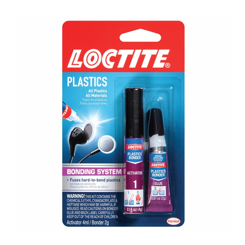 2 pack) Loctite Super Glue Gel Tube, 1 Pack of 2 Tubes, Clear 3 g