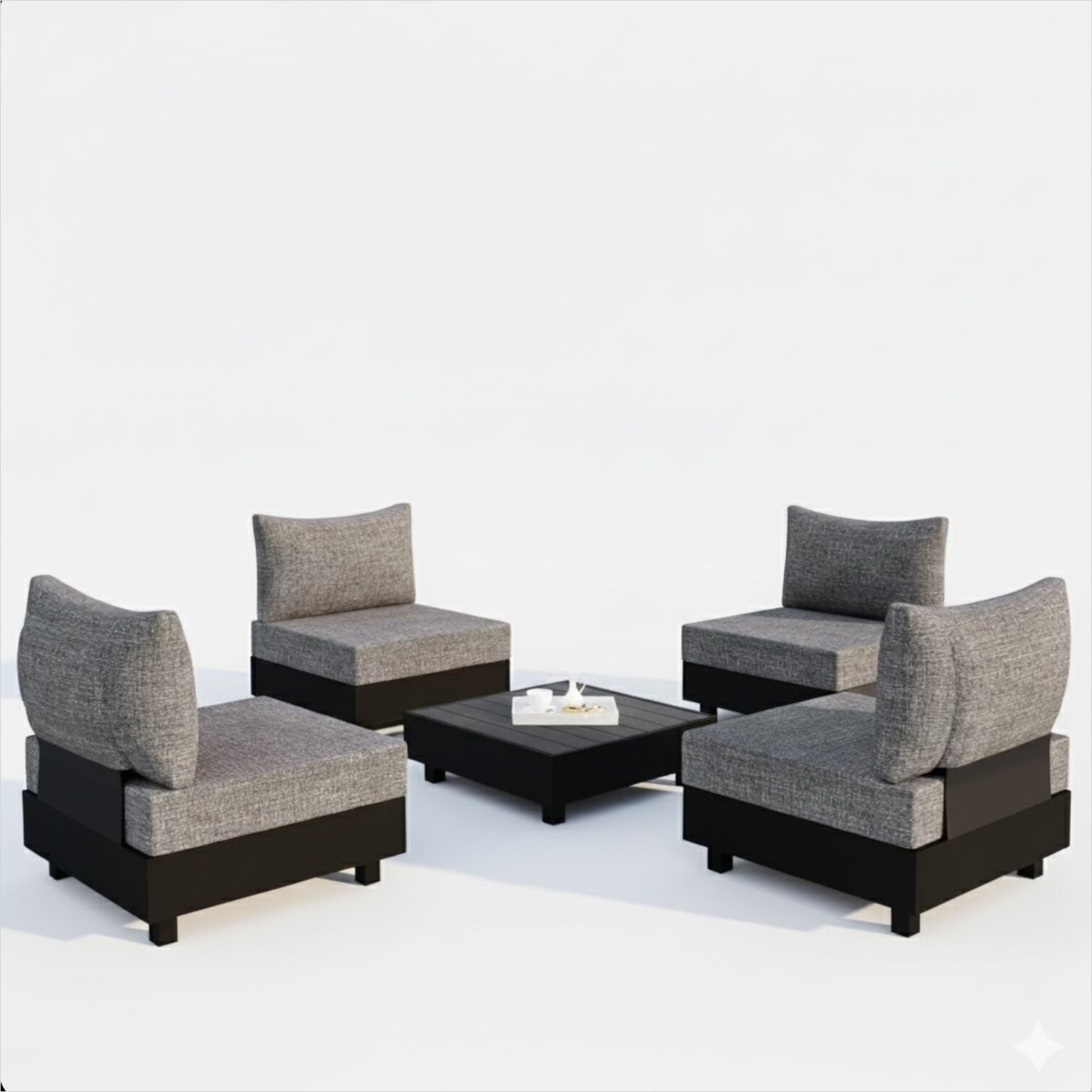 Watnature ASKC3V96V1CI Patio-Conversation-Sets - View #2