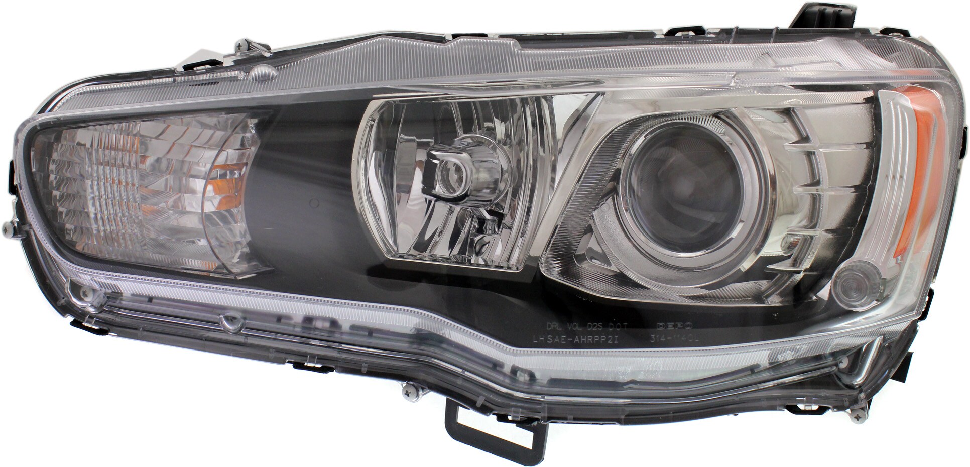 Garage-Pro JCWREPM100156GP Headlight Compatible with Mitsubishi Lancer 2008-2015 Lh Assembly Kit