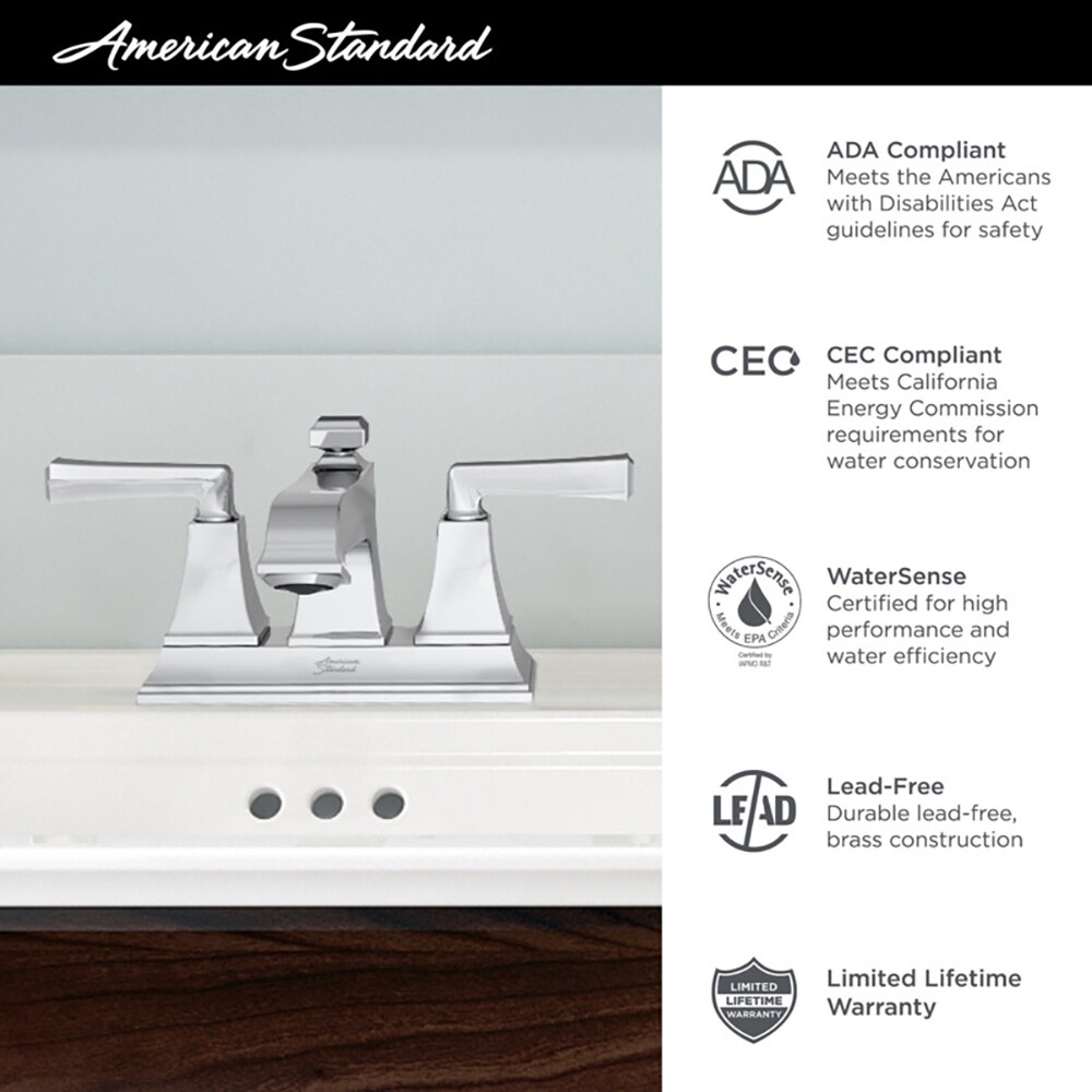 American Standard 7455207.GN0 Lavatory-Faucets - View #4