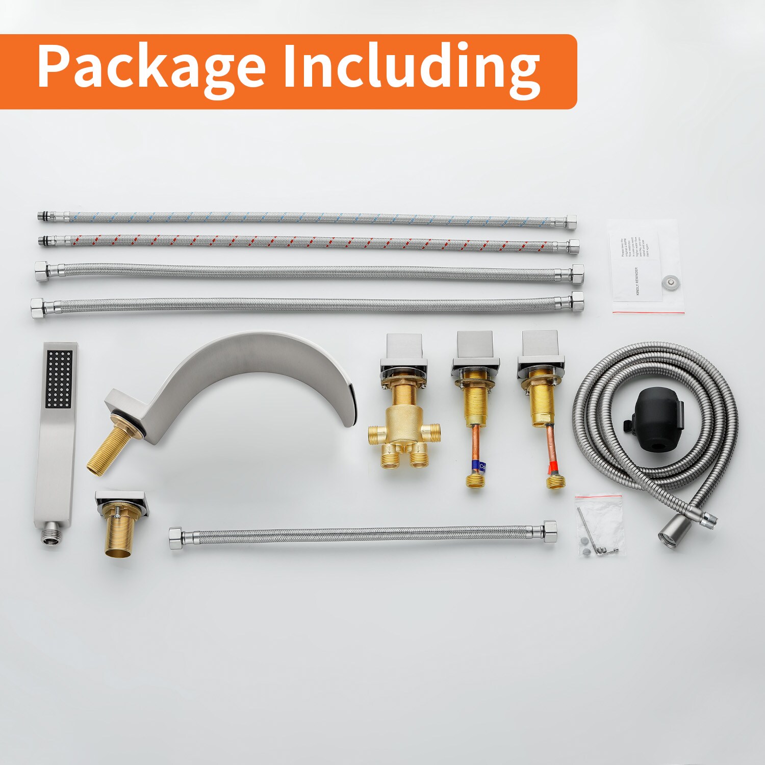 WELLFOR GSM-19008BN Roman-Tub-Faucets - View #10