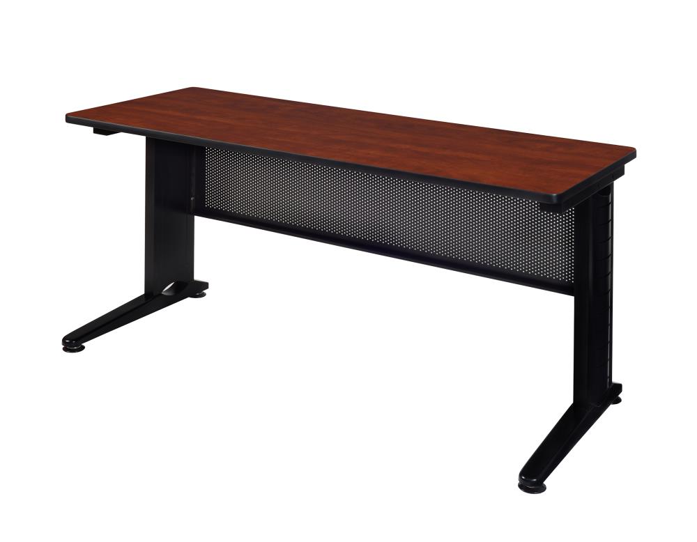 Regency MFTT6624CH Fusion Red 4-Person Training Table (66-in W x 29-in H)