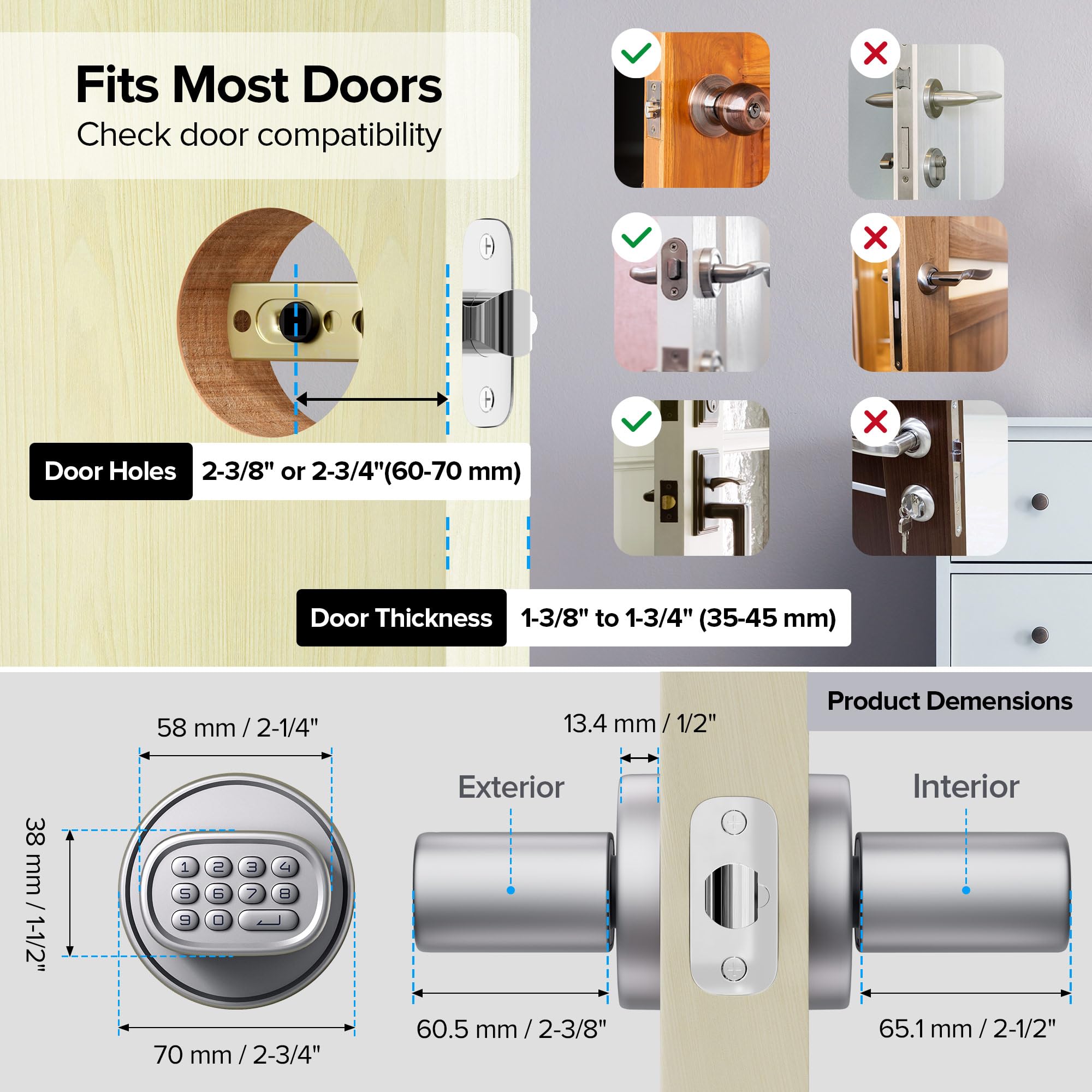 AKSCYZM LAK0804K275 Electronic-Door-Locks - View #5