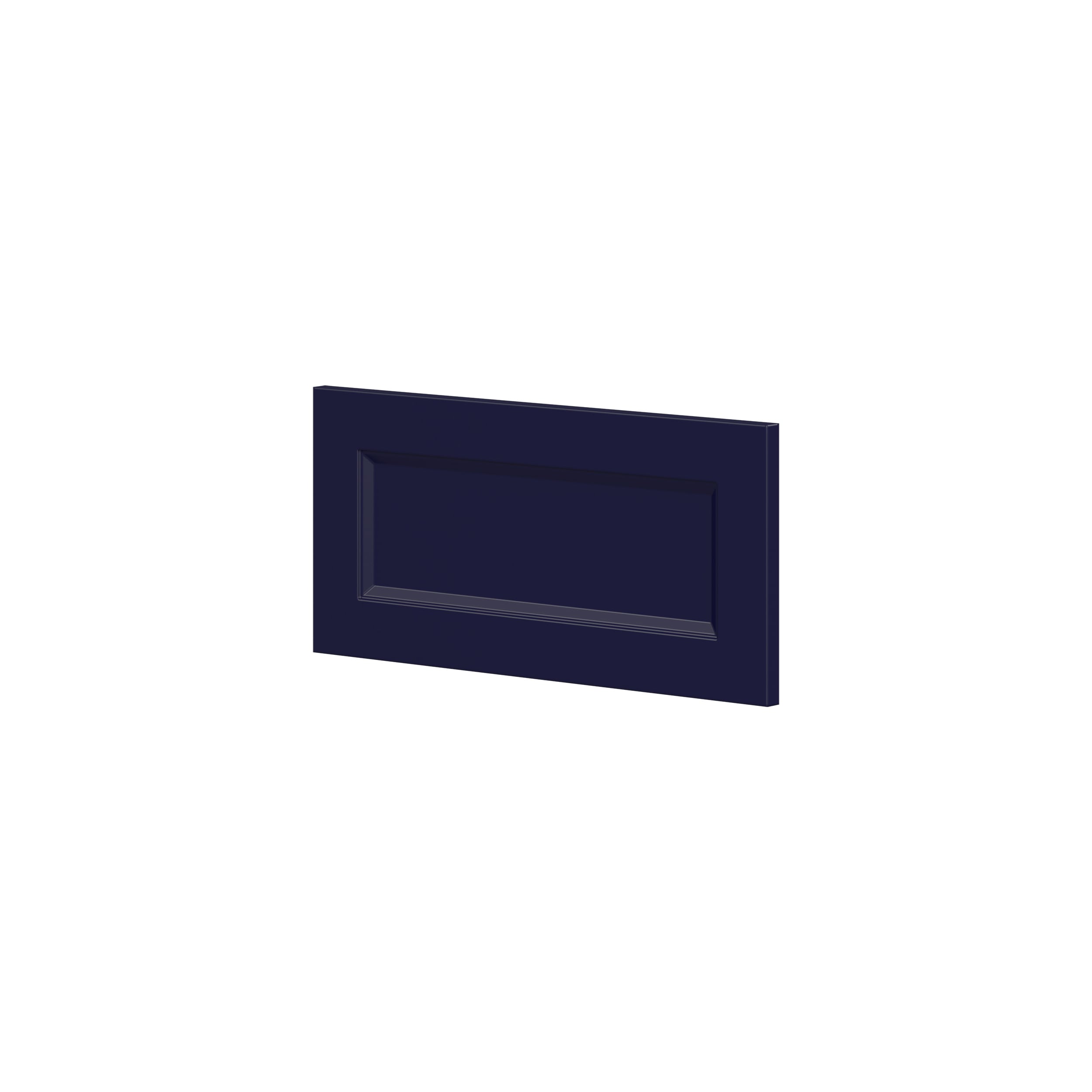 Hugo&Borg DSDF2110-LO Lorette 21-in W x 10-in H Navy Blue Shaker Base cabinet drawer fronts (Fits 24-in base box )