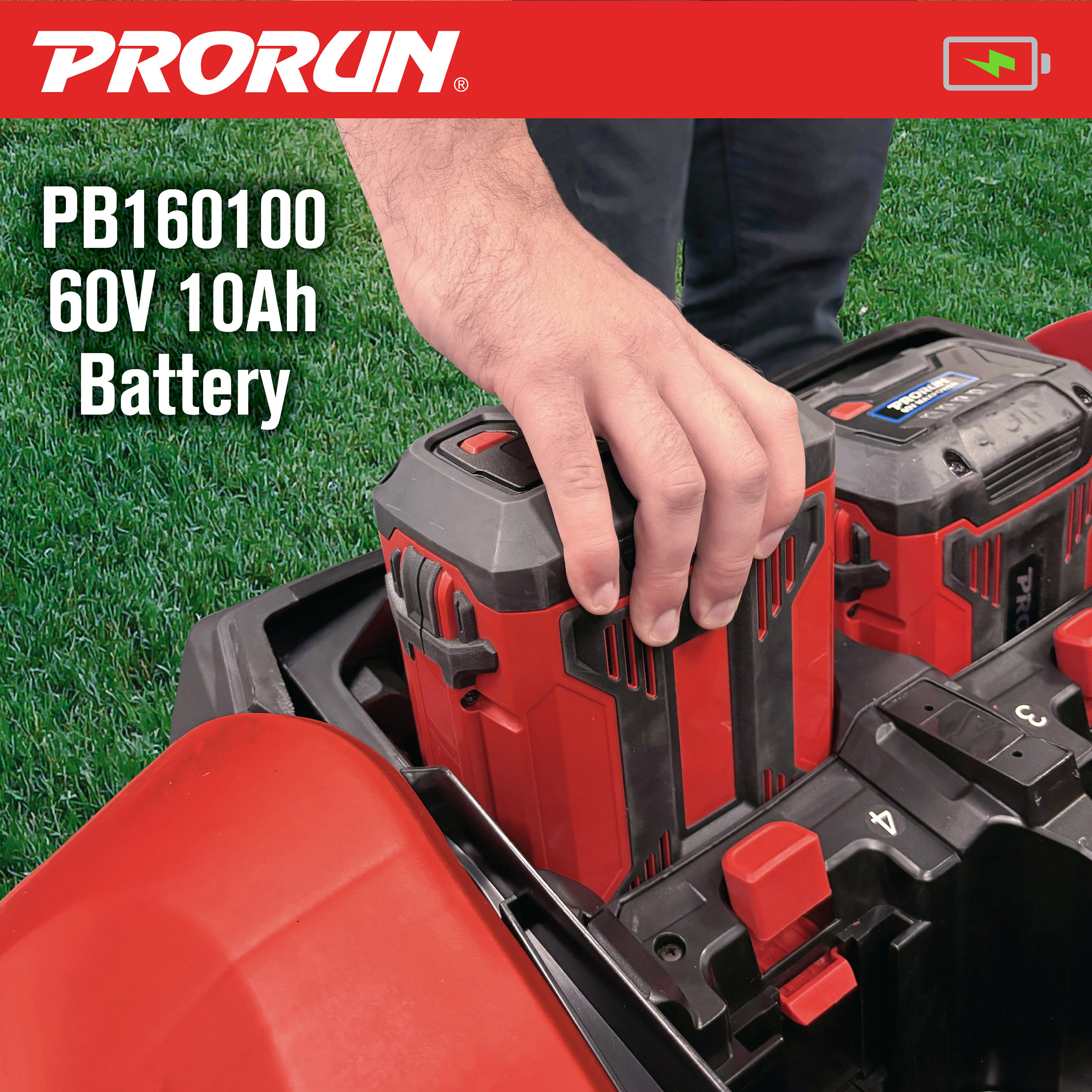 PRORUN PB160100 Cordless-Ope-Batteries - View #5
