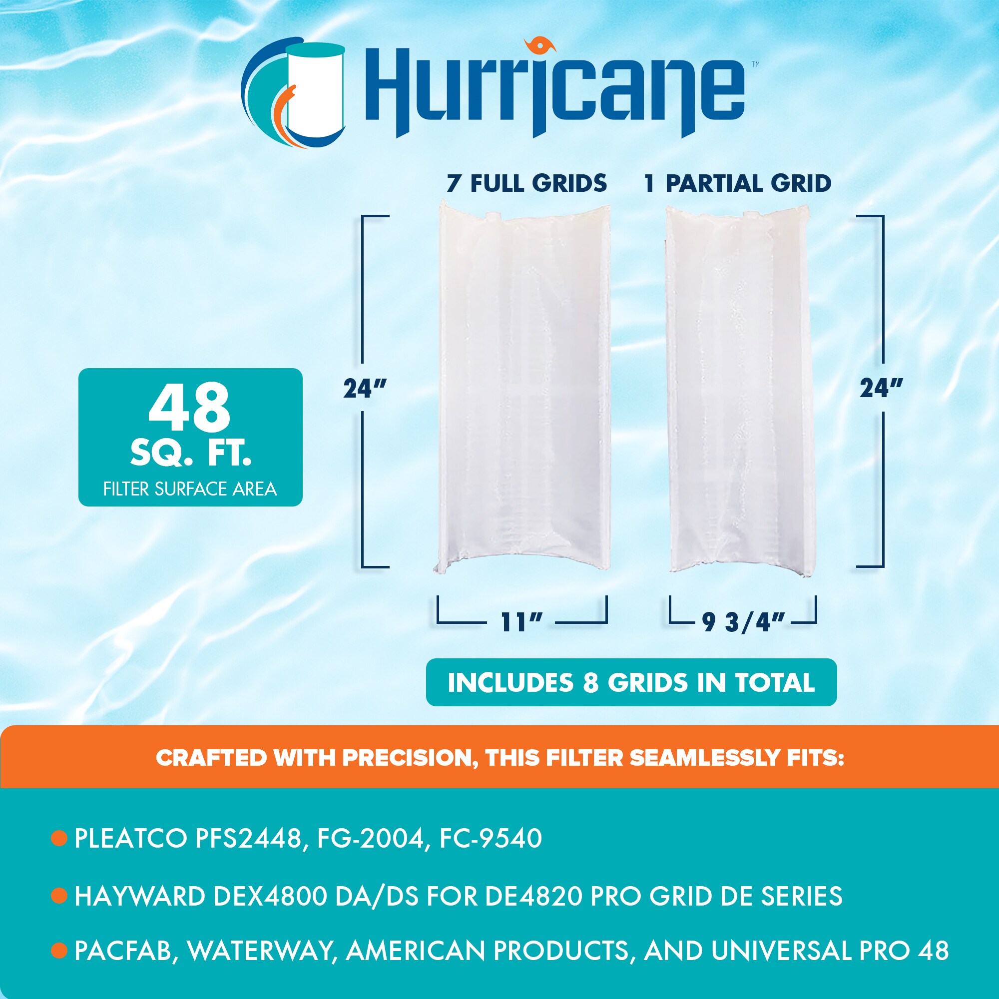 Hurricane 400421 Pool-Filter-Skim-Sys-Parts - View #3