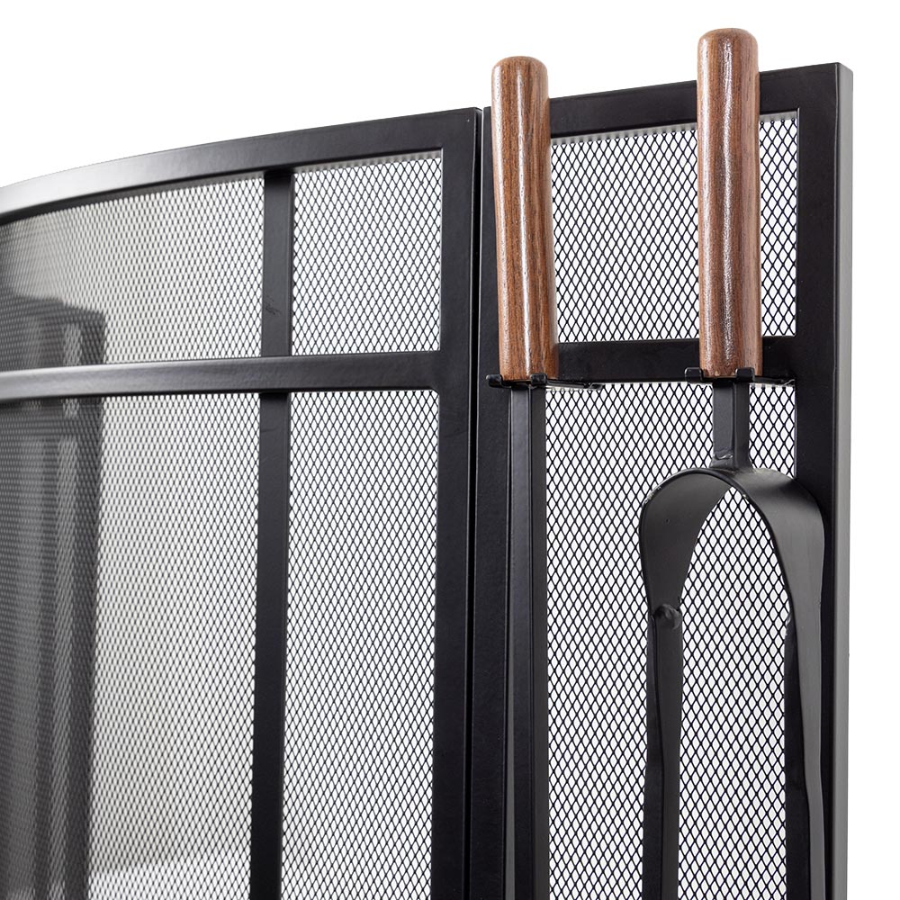 Modern Ember T98052BK Fireplace-Screens - View #5