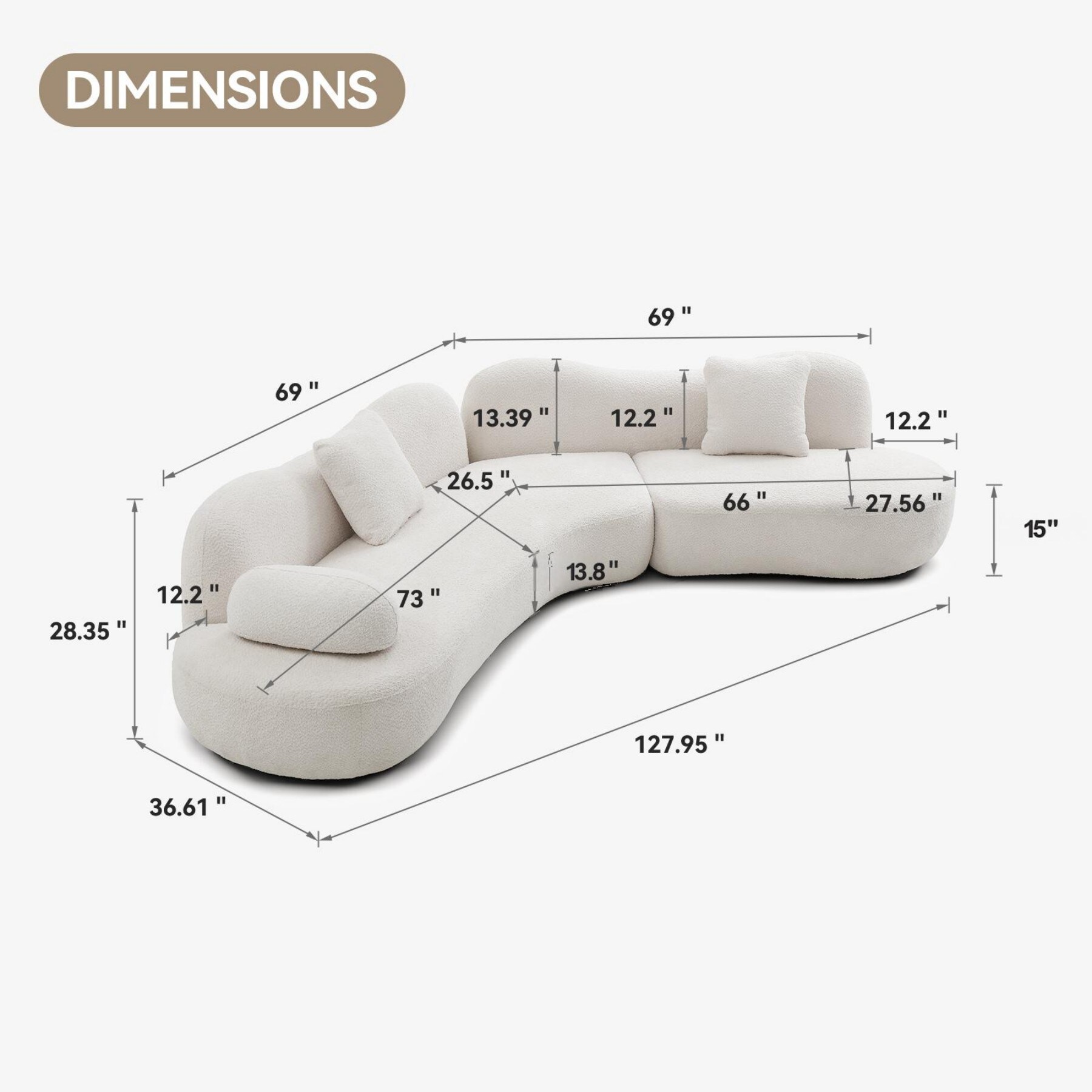 Dexmalle W2664S00110 Sofas-Loveseats - View #5