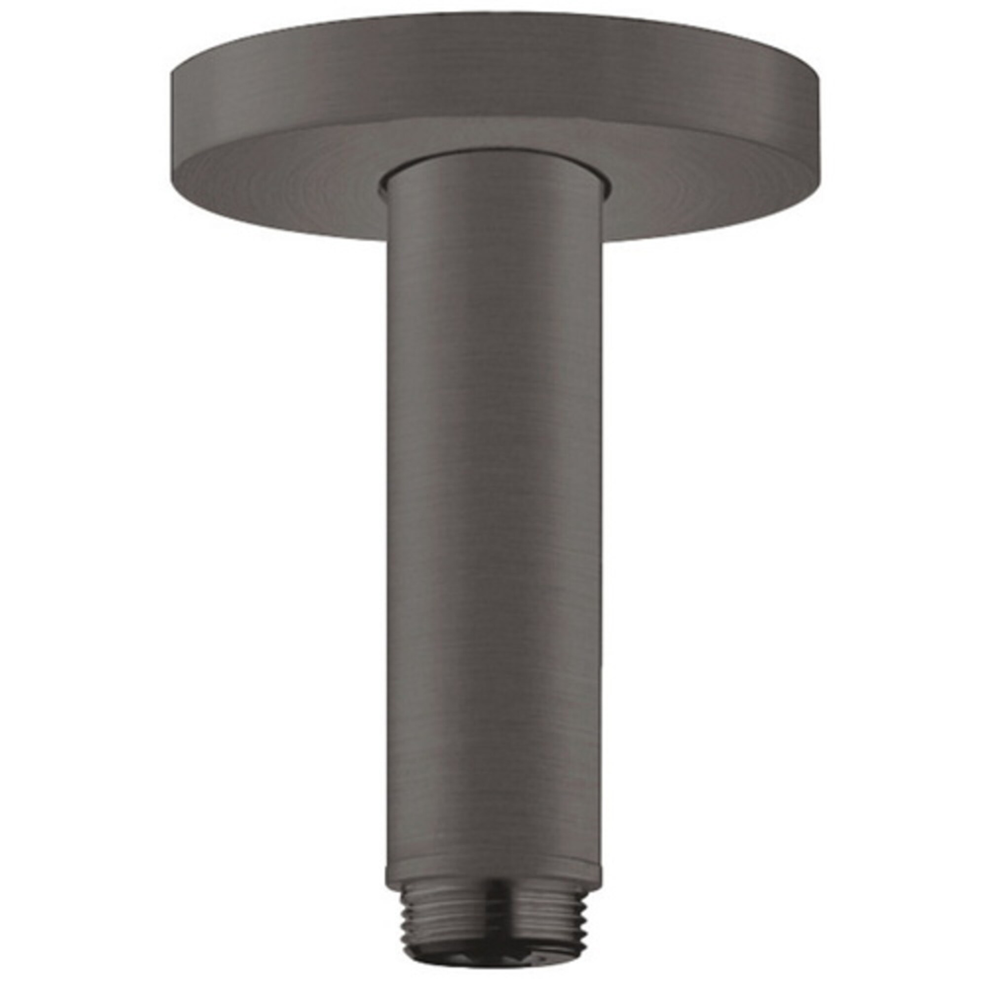 Hansgrohe 27393341 Brushed Black Chrome 3.2-in Universal Shower Shower arm 3.125-in -ID