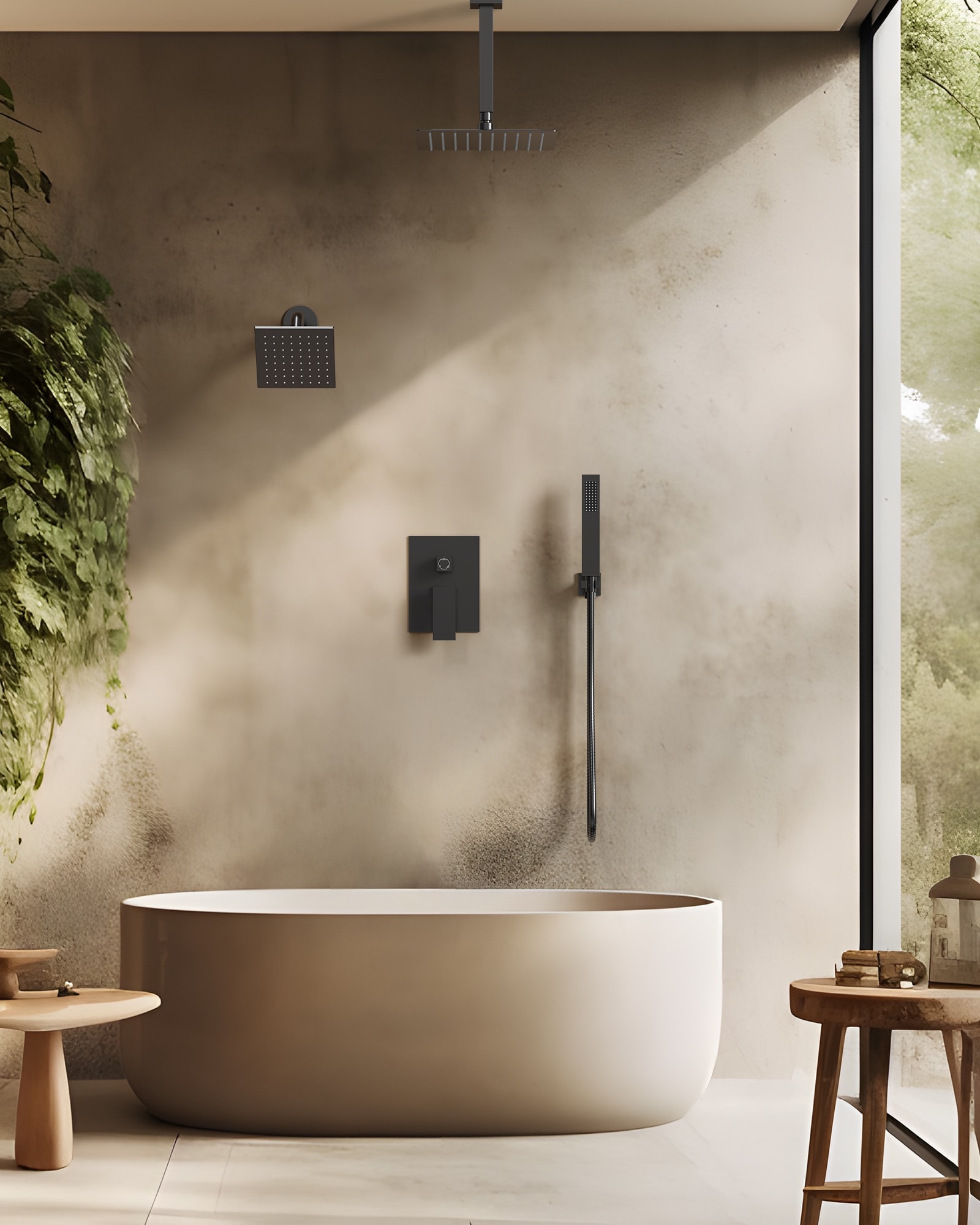 GRANDJOY SGF10GJ-66-BN12 Showerhead-Bar-Panels - View #14