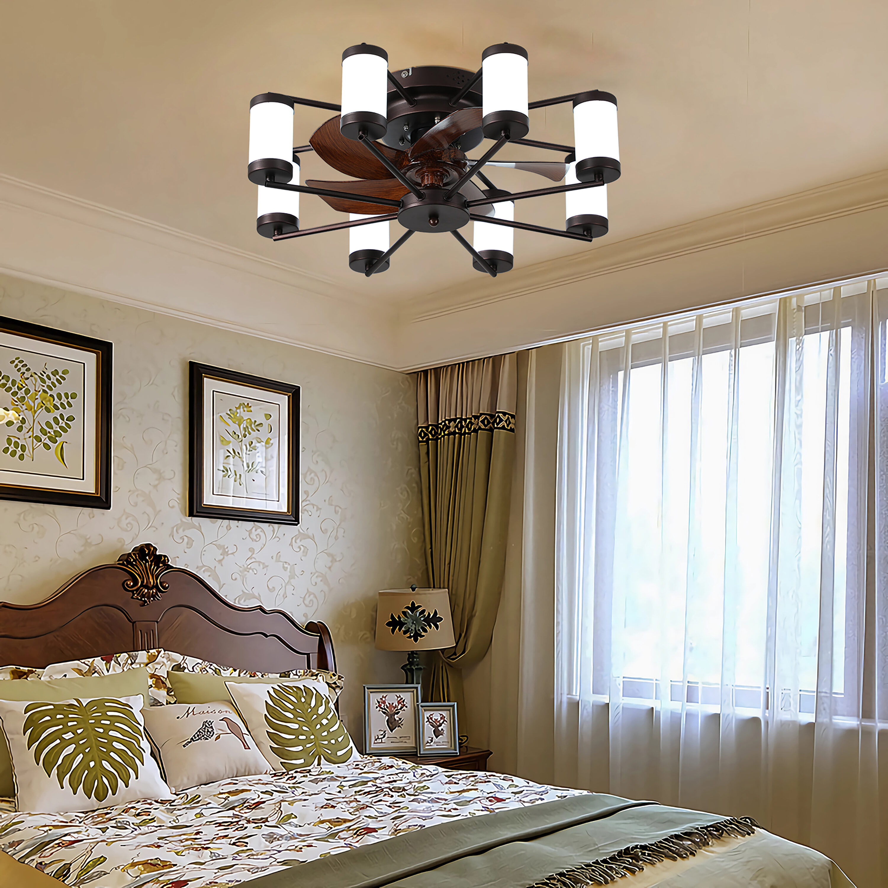 Oaks Decor OK6010-BR Ceiling-Fans - View #5