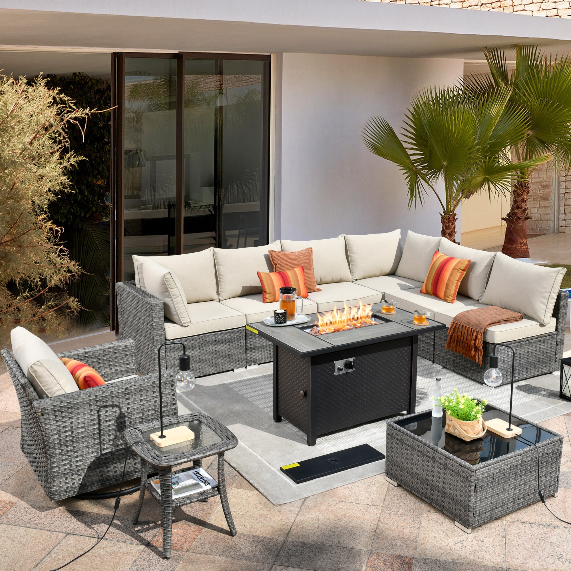 XIZZI XIHOPS605-RC1IFP Patio-Conversation-Sets - View #2