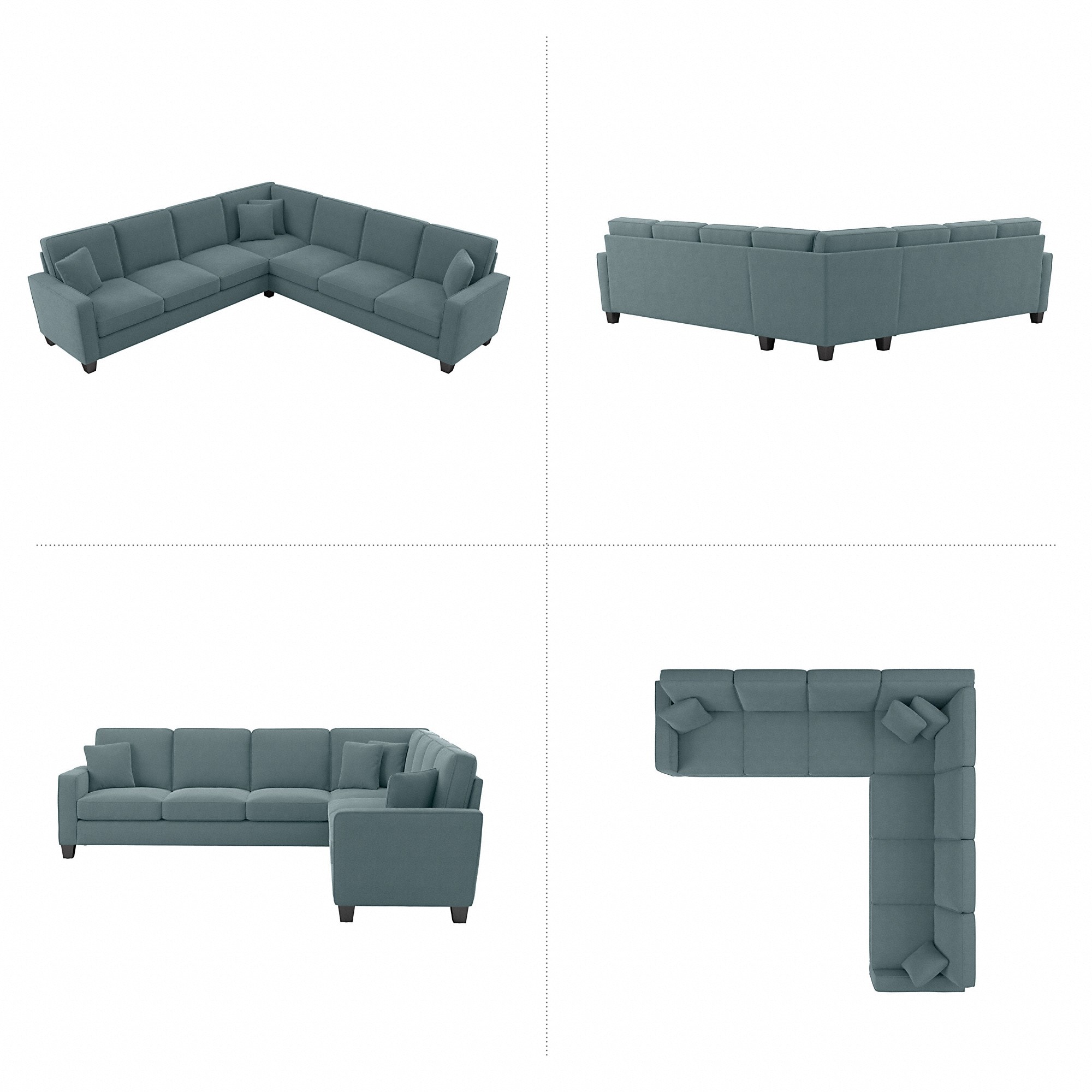 Bush Furniture SNY110STBH-03K Sofas-Loveseats - View #4