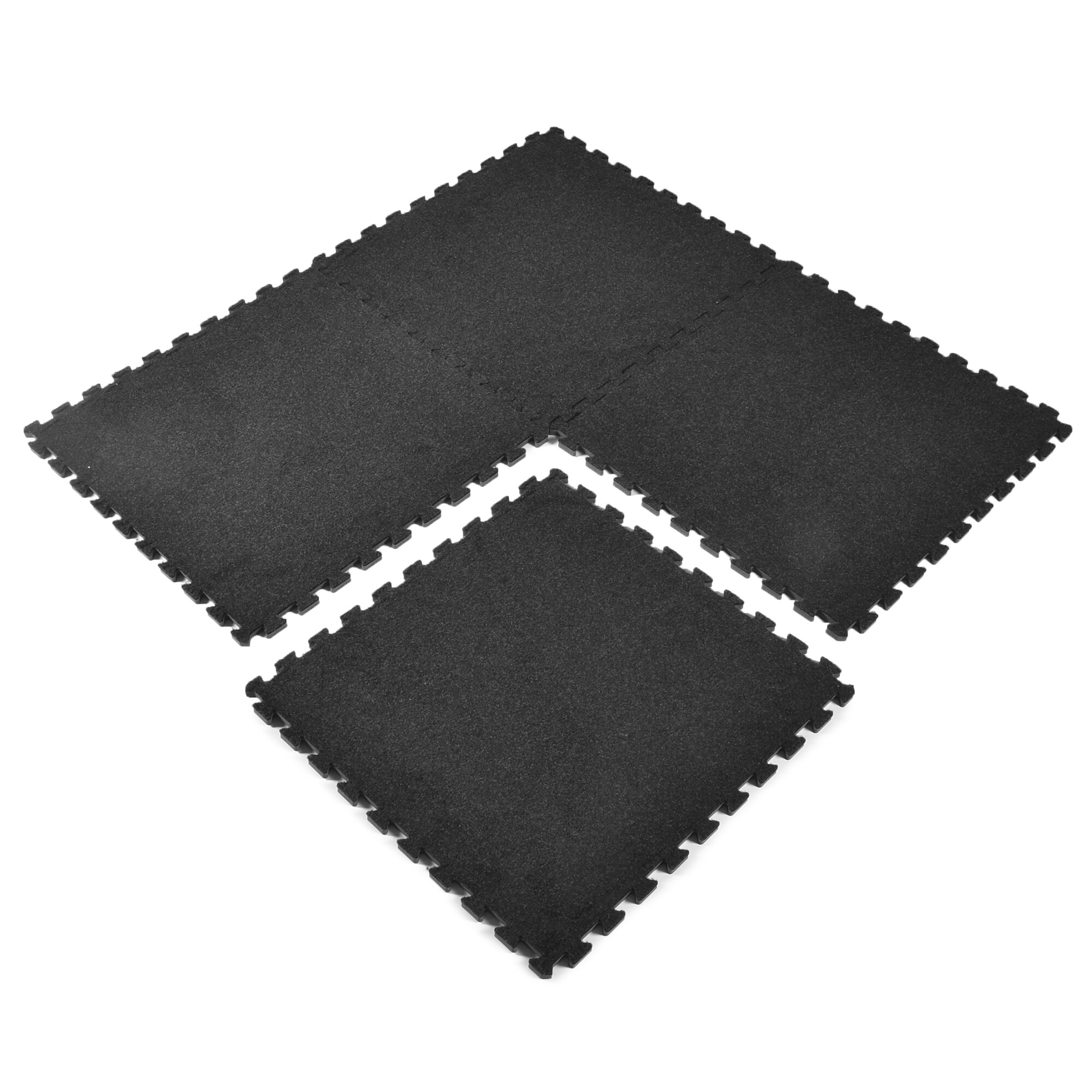 Rubber Flooring Roll Greatmats 1/4 Inch Black 10 LF