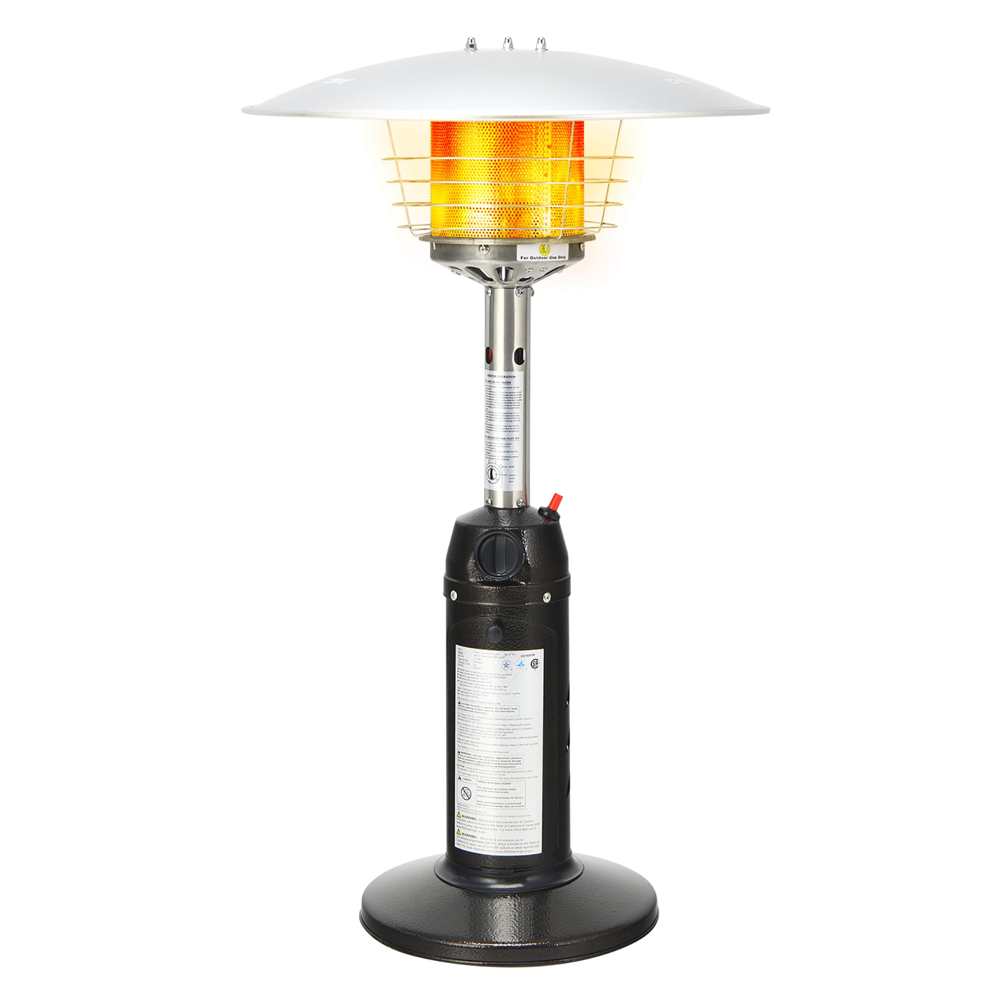 Costway 11000 -BTU Outdoor Portable Propane tank top Propane Heater #SWL00054