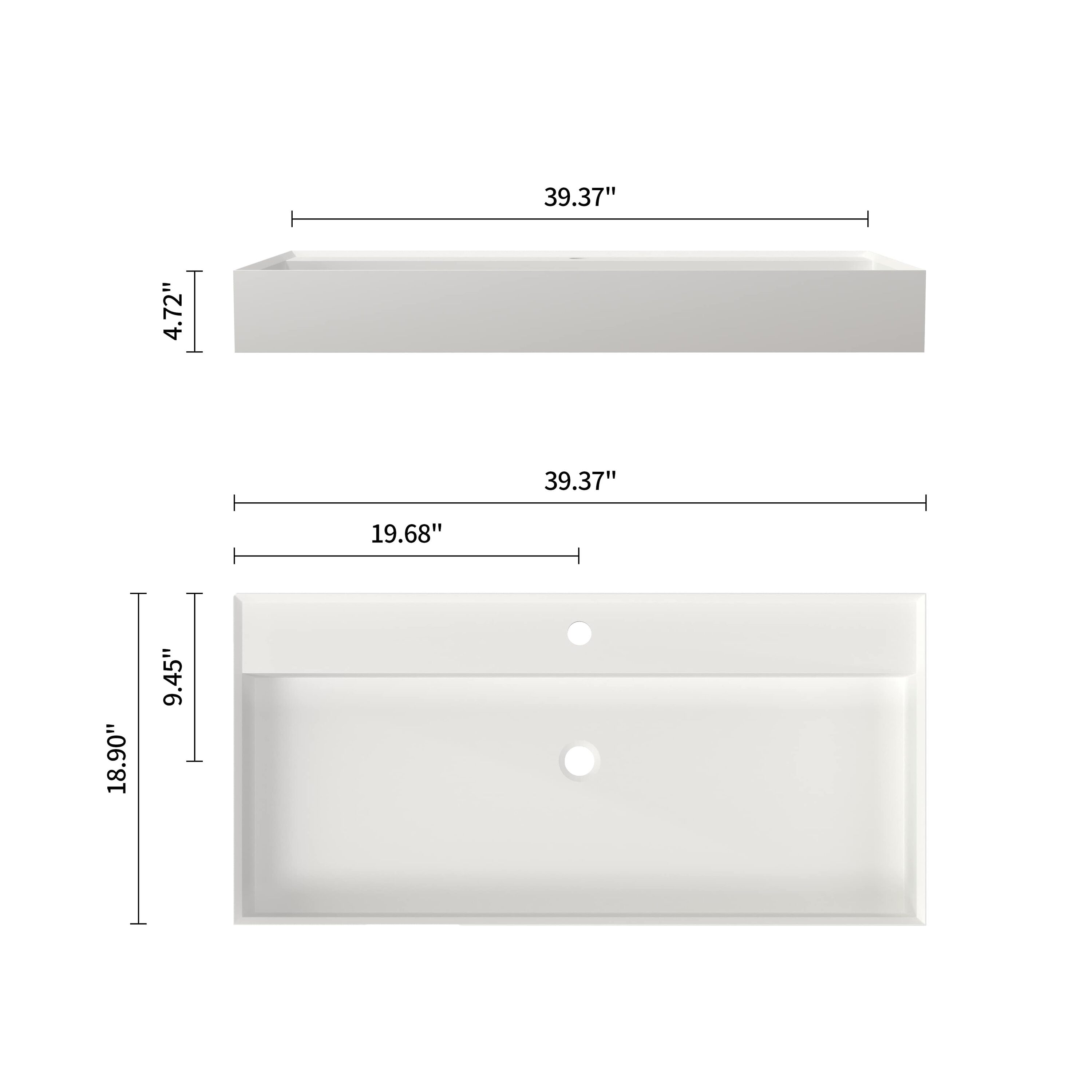 Misty Moon FXLW0402-P355780 Console-Sinks - View #2