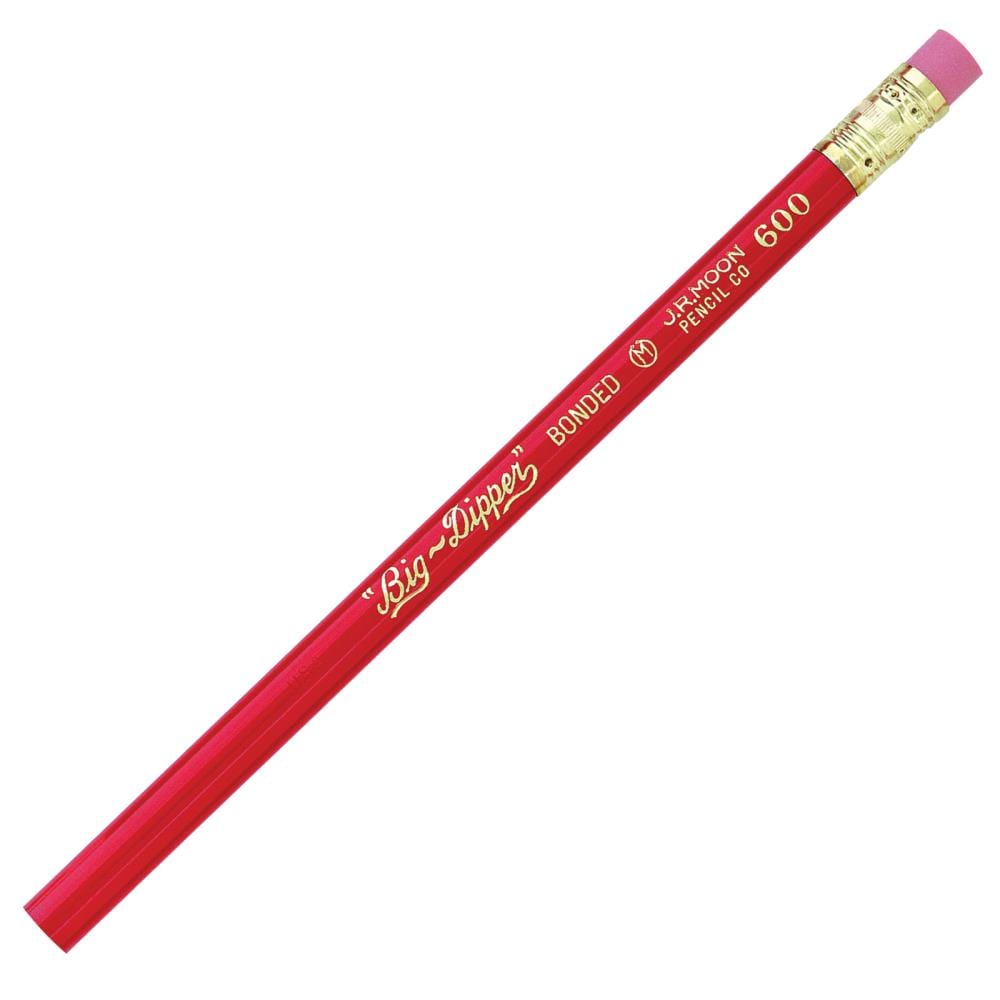 Moon Products Big-Dipper Pencils, With Eraser, 12 Per Pack, 3-Pack at ...