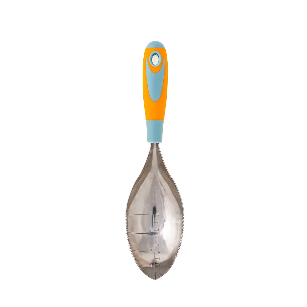 Ultimate Innovations HISCBD-ORANGE 8-Inches Stainless steel Multipurpose garden hand tool
