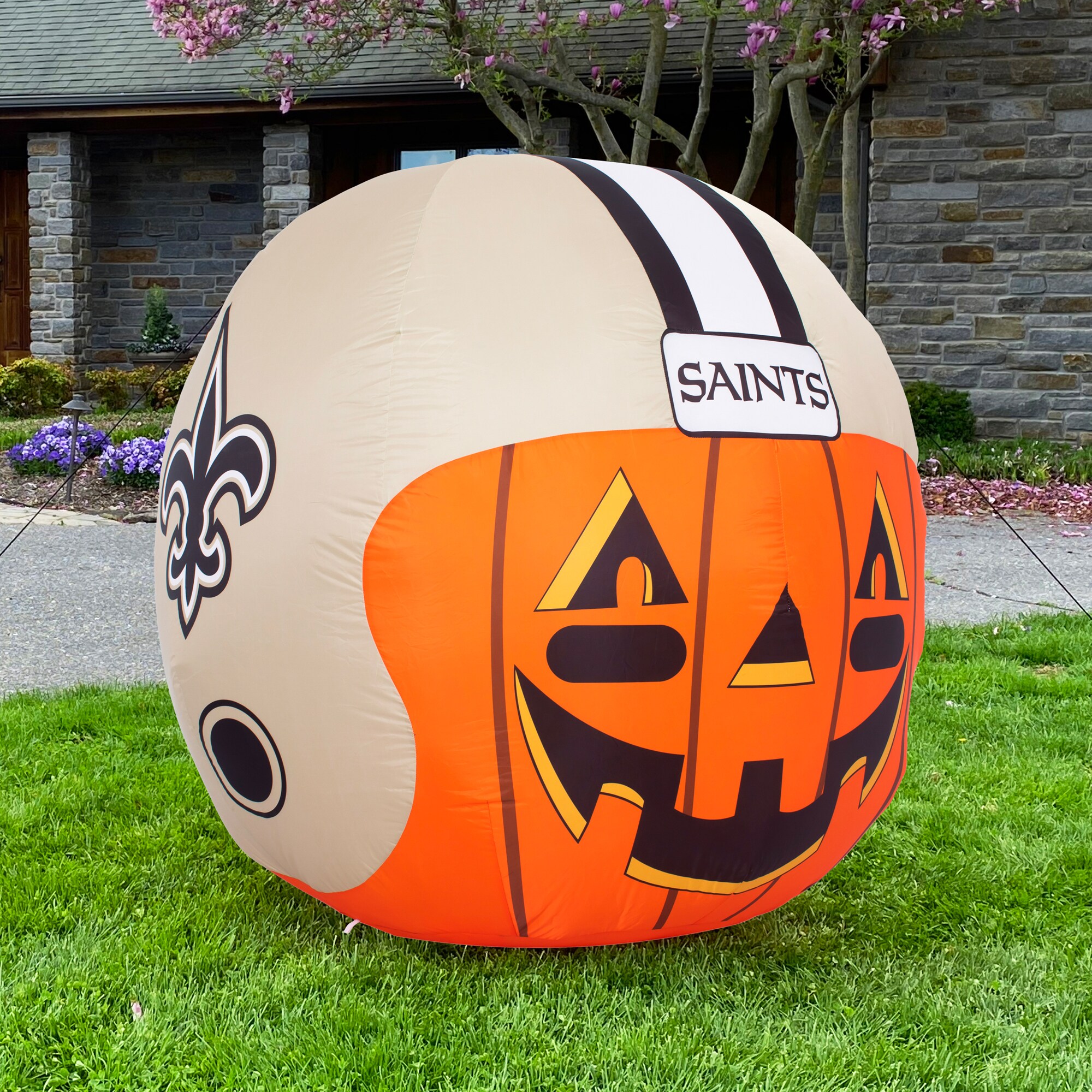 Sporticulture 4-ft Pre-Lit Buffalo Bills Jack-o-lantern Inflatable in the  Outdoor Halloween Decorations & Inflatables department at