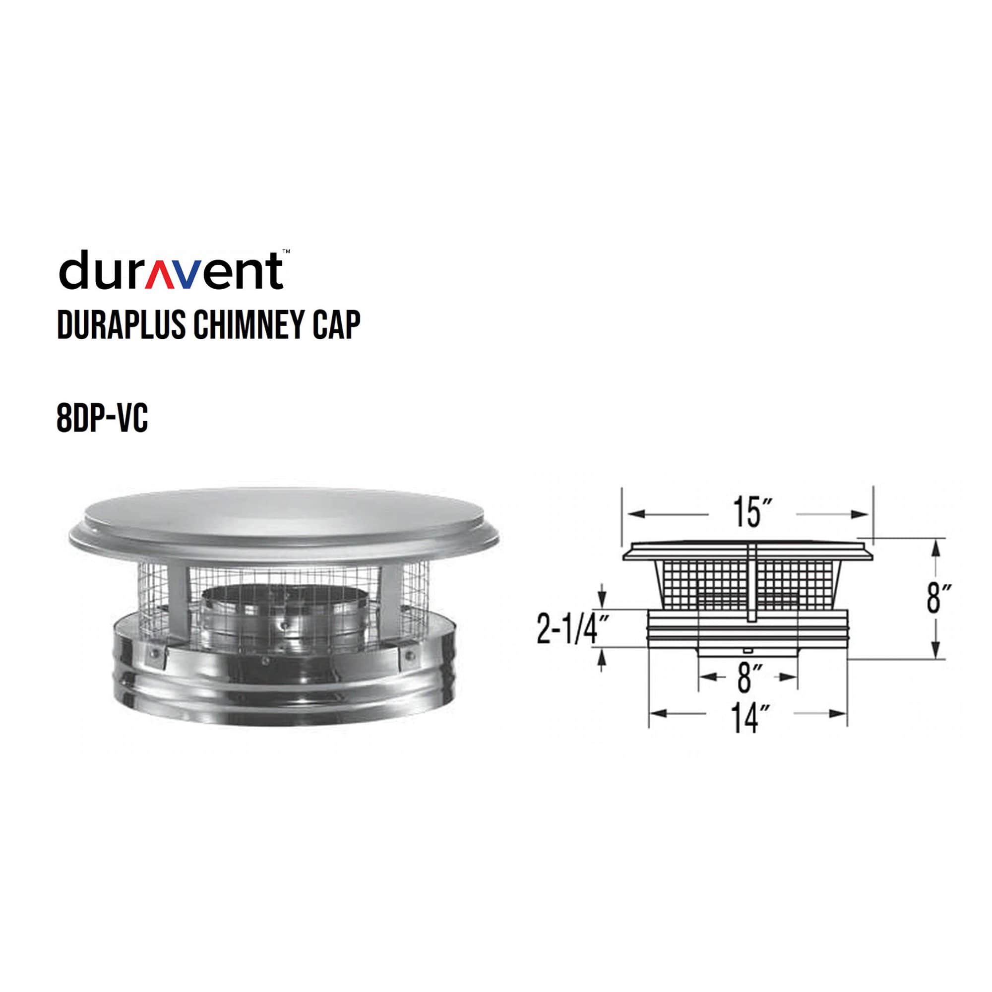 DuraVent 254842 Chimney-Cap - View #12