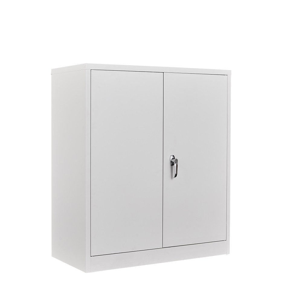 white stationery cupboard