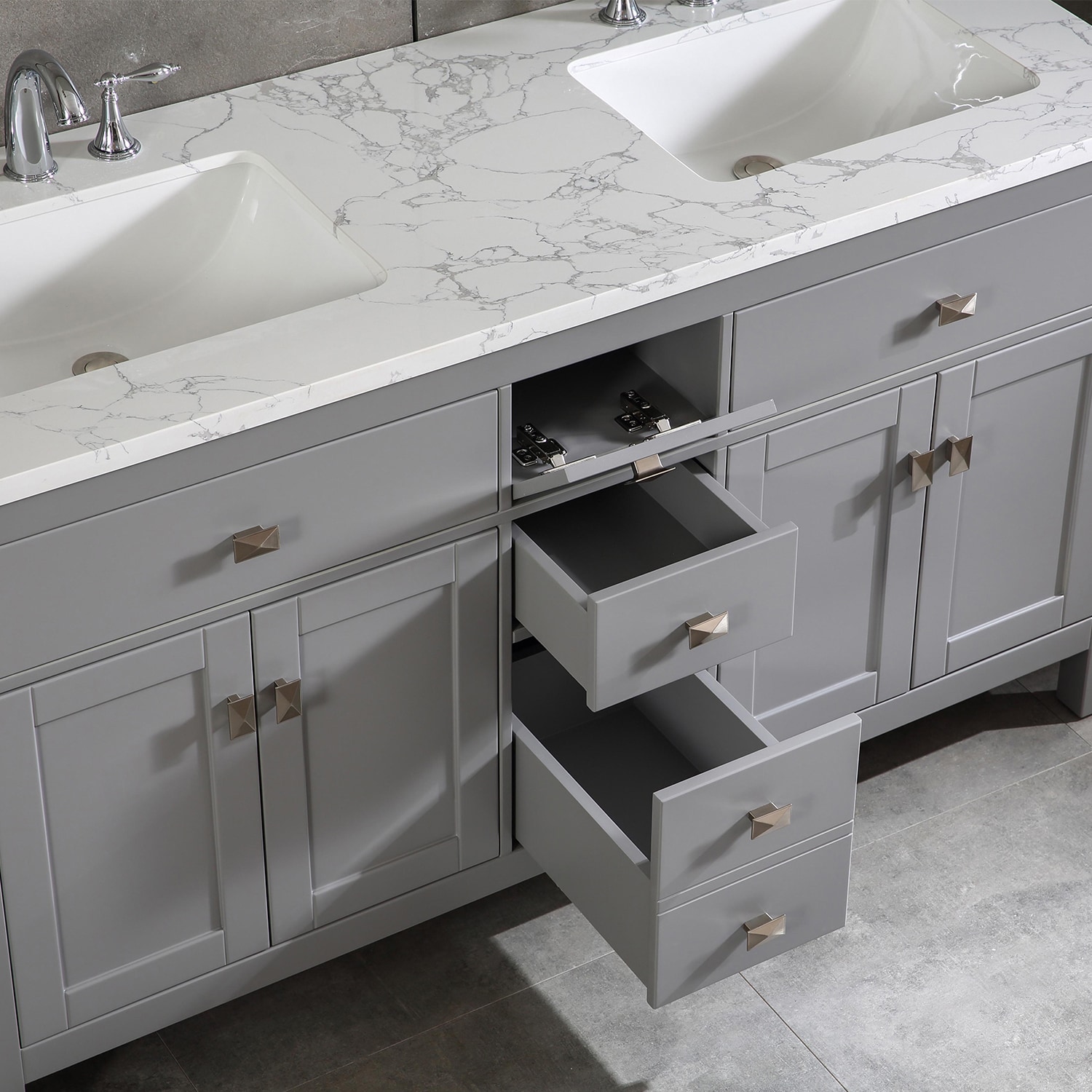 Eviva TVN515-60GR Bath-Vanity-Combo - View #3