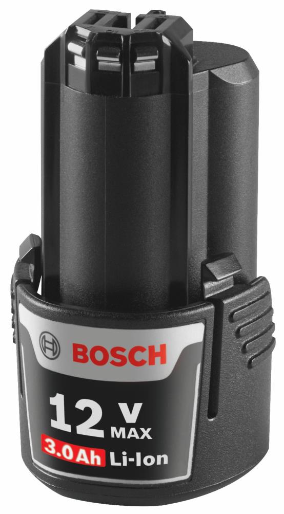Bosch 12-V 3 Amp-Hour; Lithium Battery in the Power Tool Batteries
