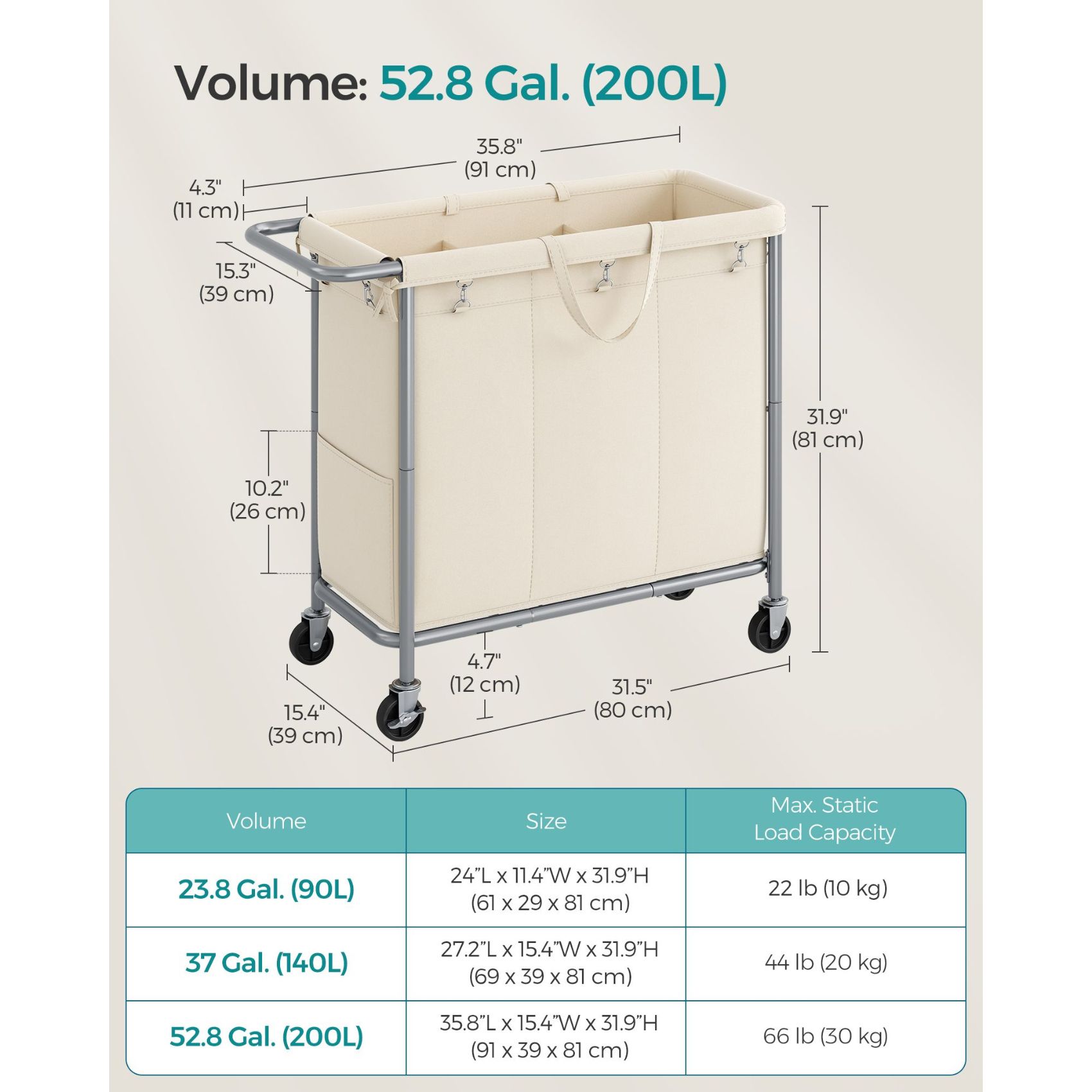 Slickblue D-SM-10W500SLRU Hamper-Baskets - View #7