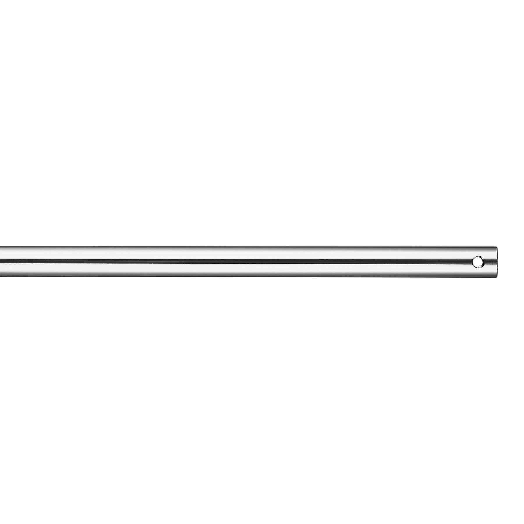 Generation Lighting DR18CH Down Rod Extension 18-in Chrome Steel Indoor/Outdoor Downrod
