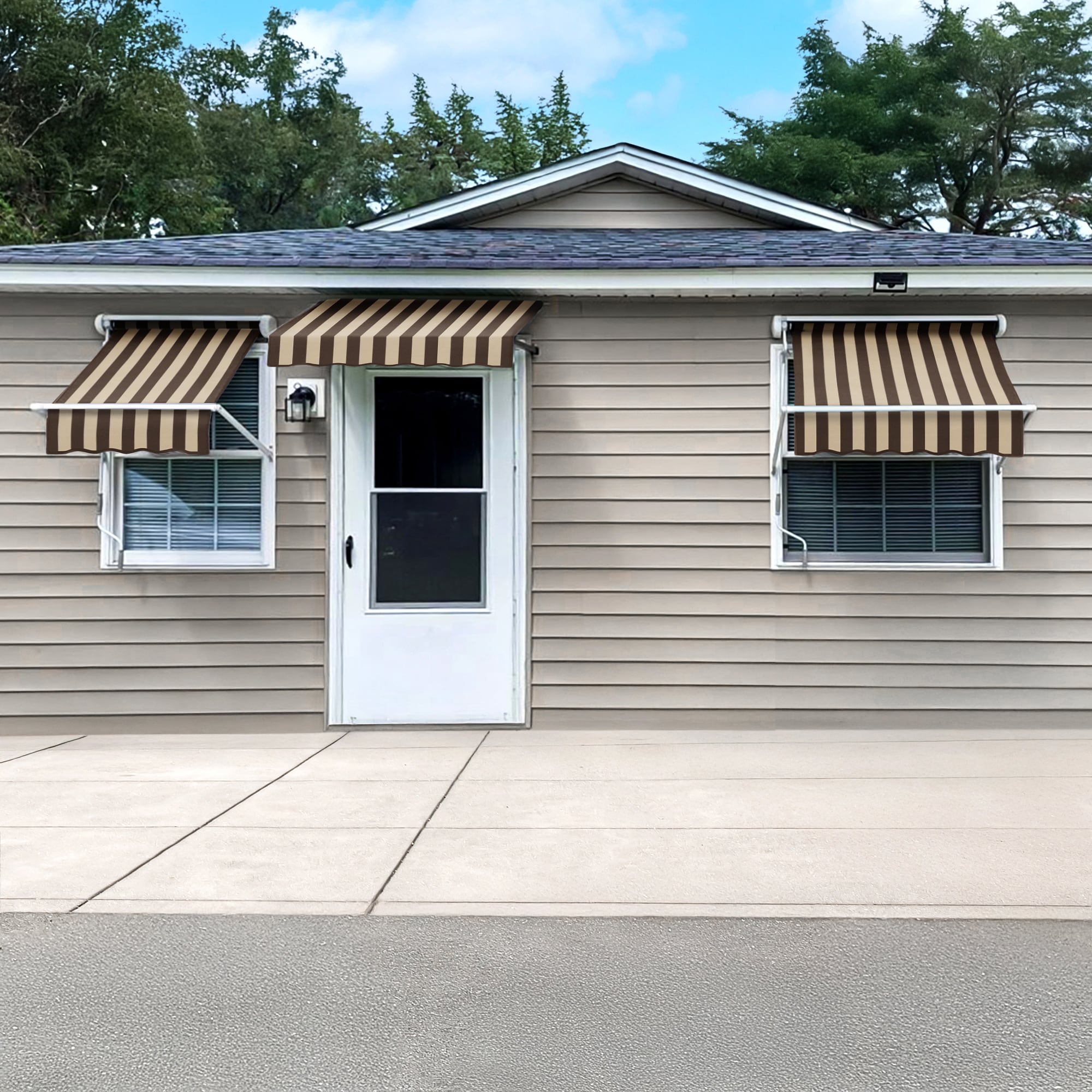 Awntech MS8-L-BRNT awnings - View #2