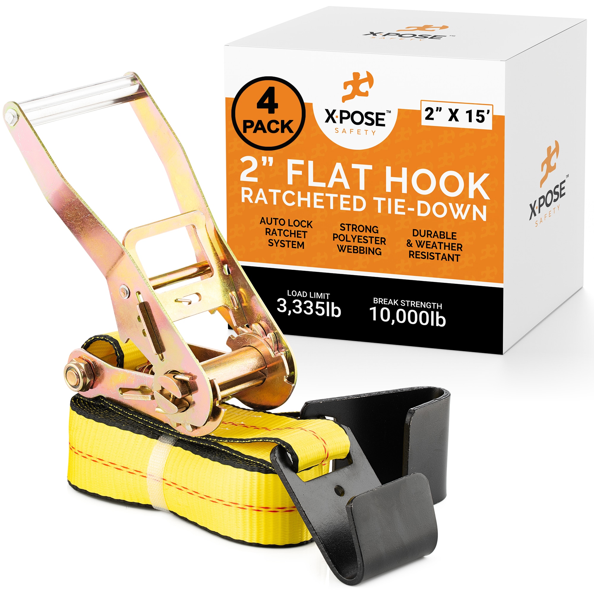 XPOSE SAFETY RTD215-FH-4-X-S 11 -Tooth 1/2-in 3/8-in 1/4-in Drive Aluminum Handle Ratchet