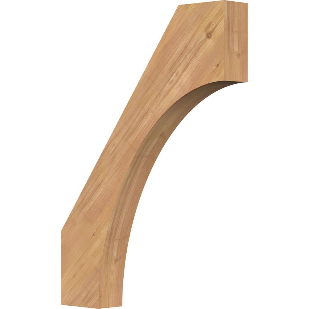 Ekena Millwork BRC04X22X30WTL00SWR 3-1/2-in x 22-in x 30-in Western Red Cedar Unfinished Wood Westlake smooth