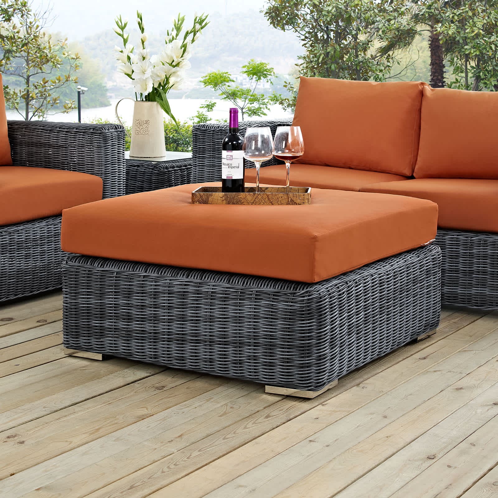 Modway EEI-1875-GRY-TUS Stools-Ottomans - View #2