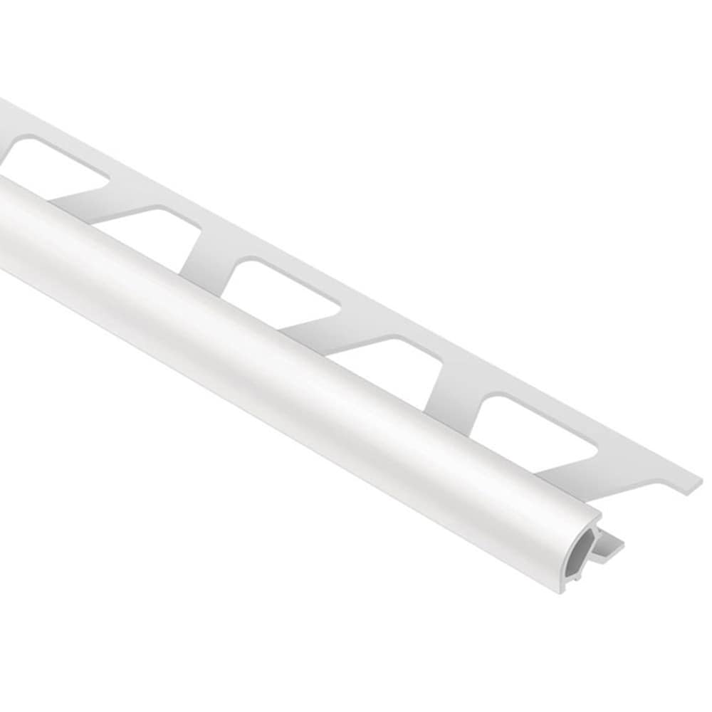 Schluter Systems PRO110HG Rondec 0.438-in W x 98.5-in L Light grey PVC Bullnose Tile Edge Trim