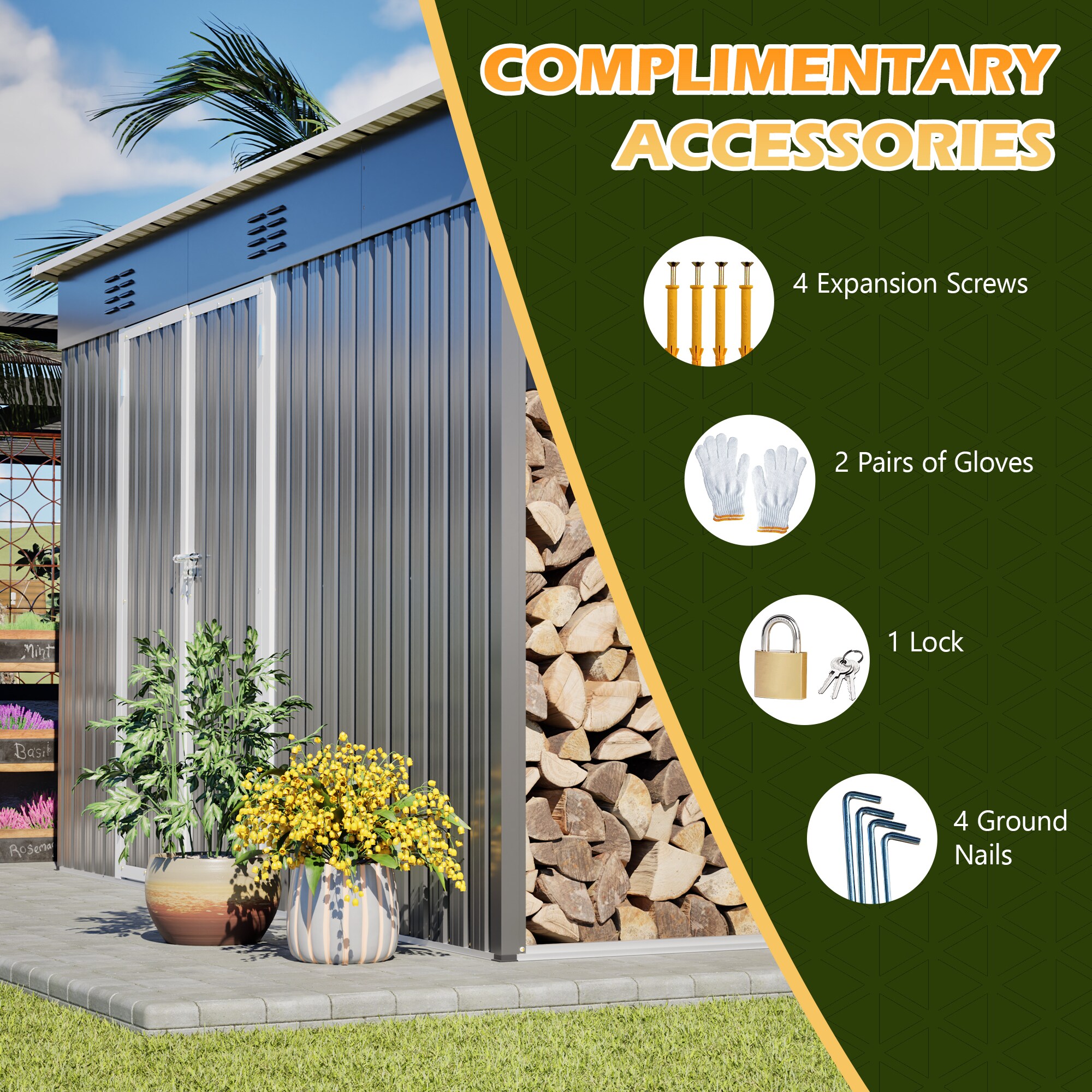 GDFStudio 368579 Metal-Storage-Buildings-Sheds - View #6