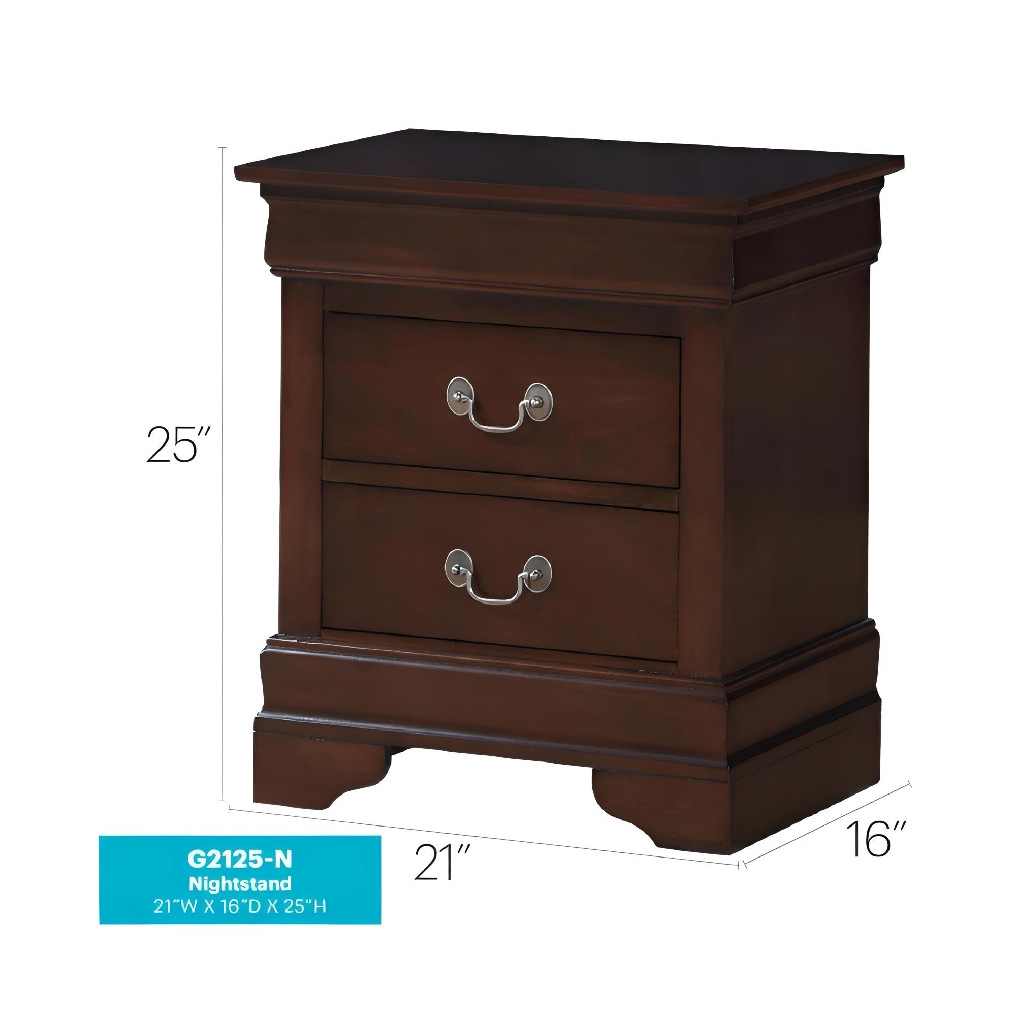 GLANZEND 6514K804W nightstands - View #5