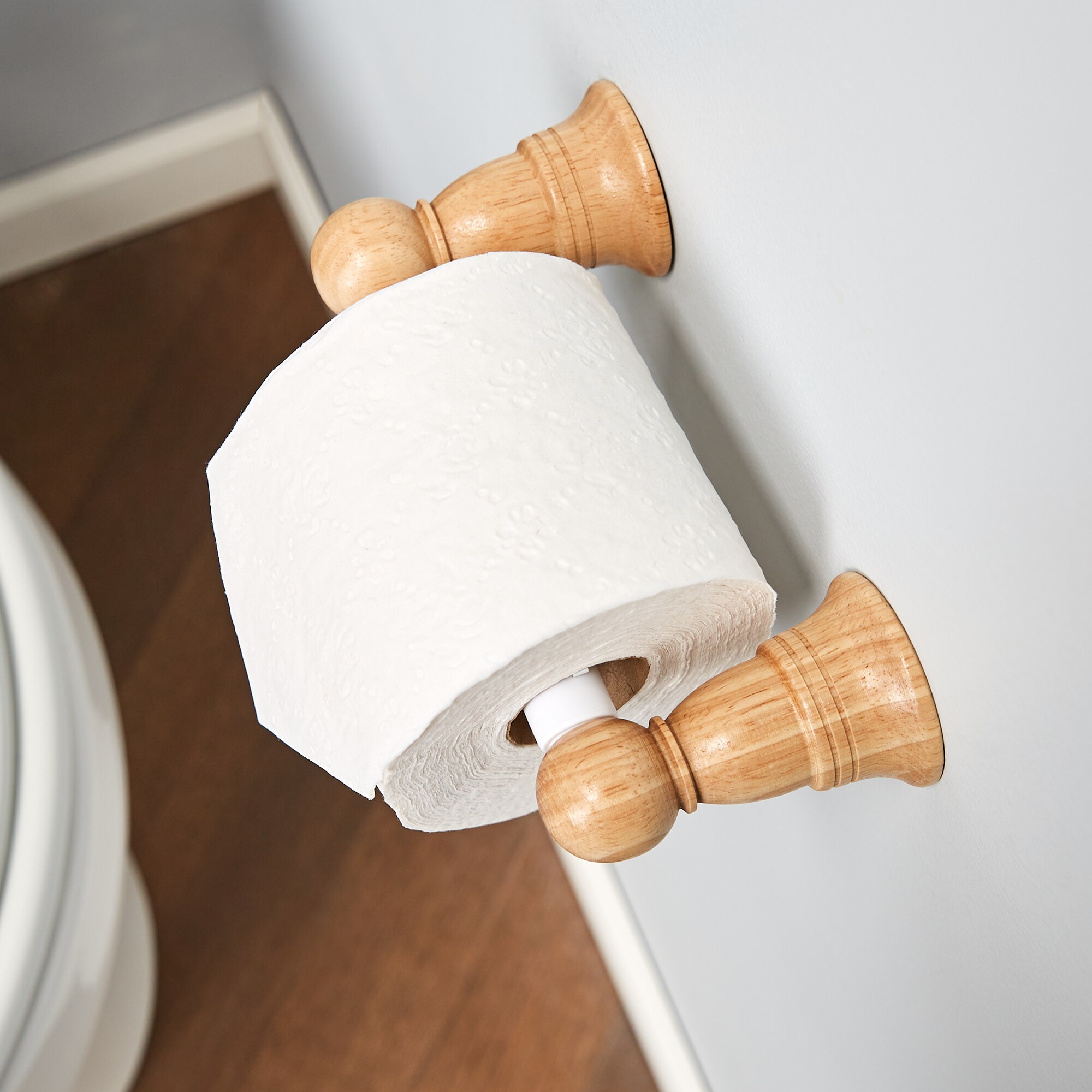 Taylor On-the-Wall Wood Toilet Paper Holder WG Wood Products