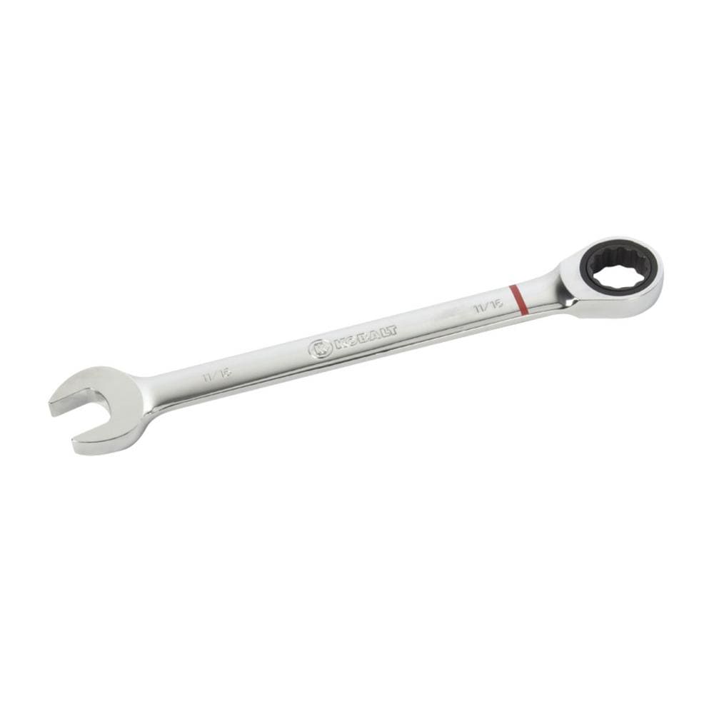 Kobalt 11/16-in Standard (SAE) Ratchet Wrench 85674 at Lowes.com