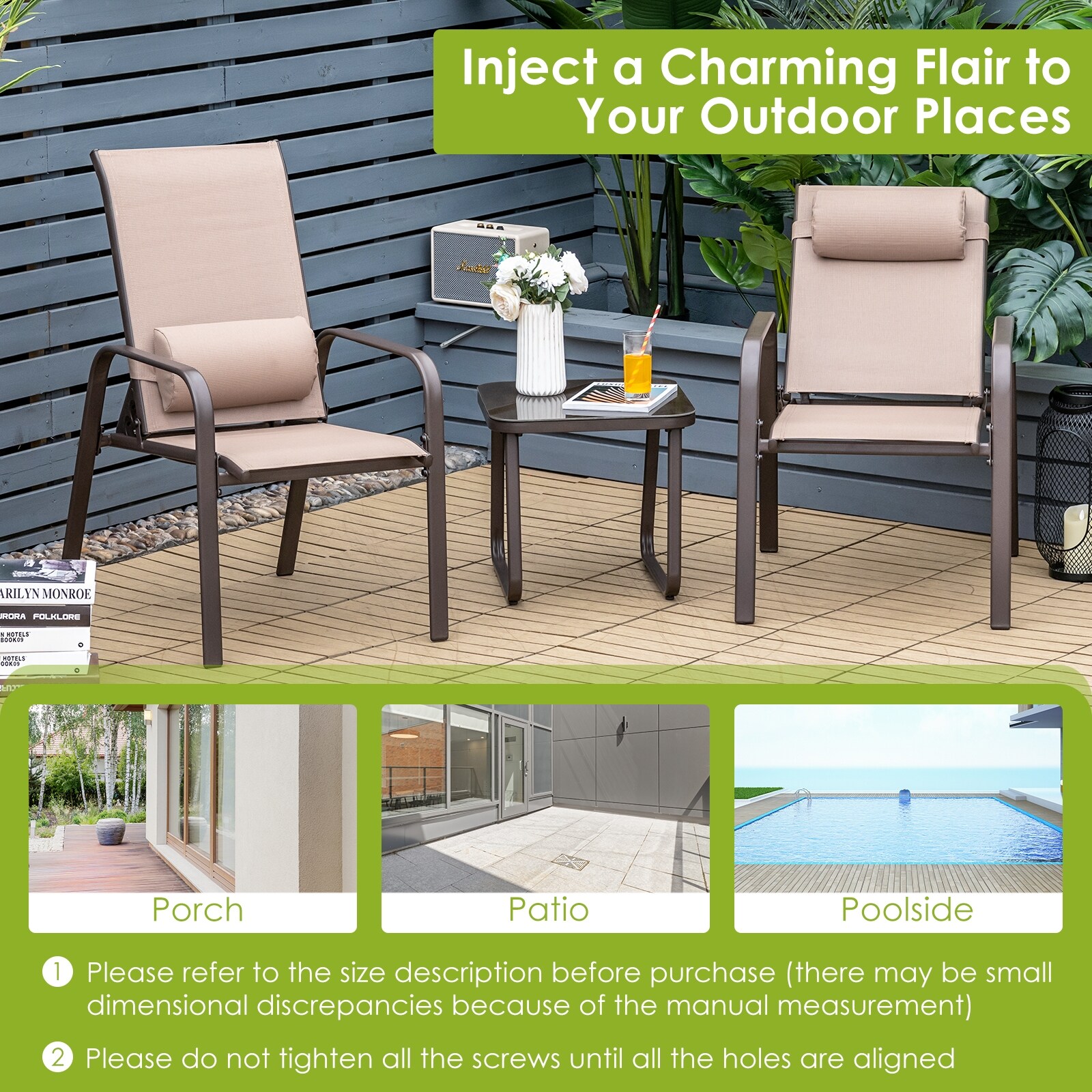 LIVIZA GGJOU015WH Patio-Dining-Sets - View #7