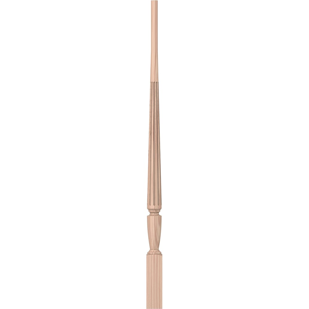 L.J. Smith Stair Systems LJF-2015-B 34 34-in x 1.75-in Unfinished Beechwood Pin Top Stair Baluster