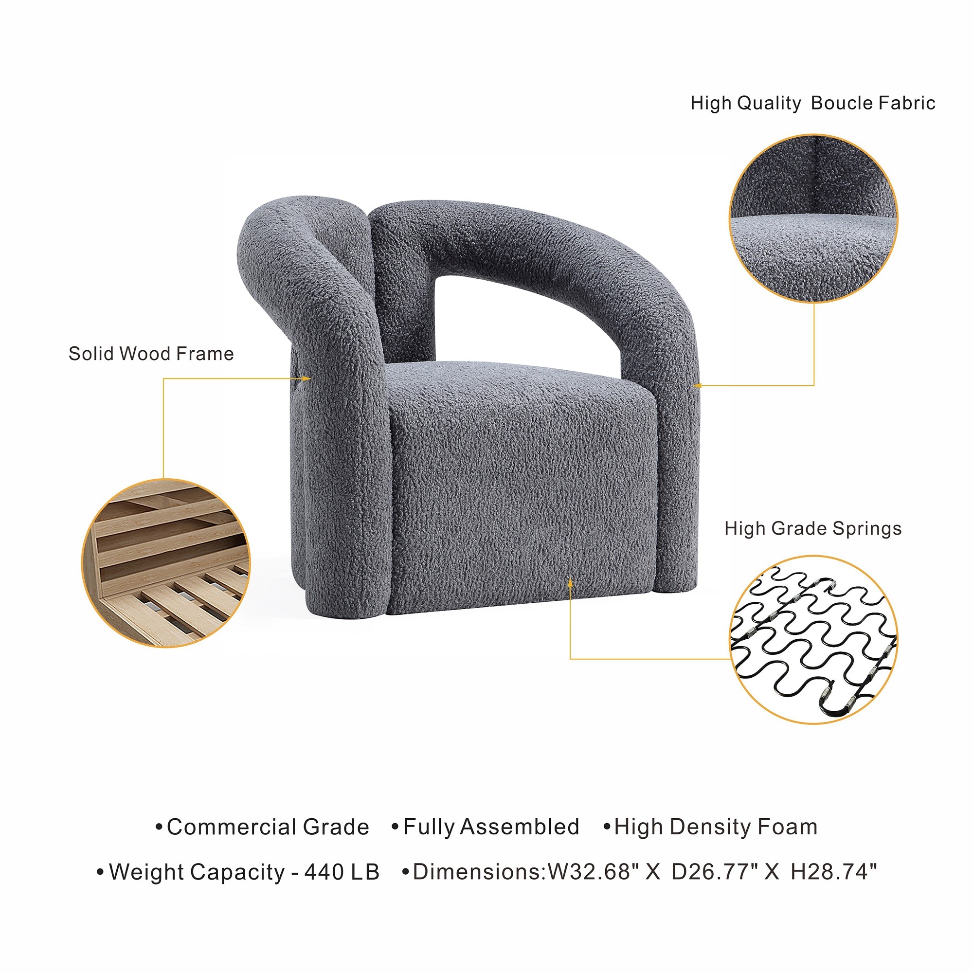 Manhattan Comfort AC061-GY chairs - View #4