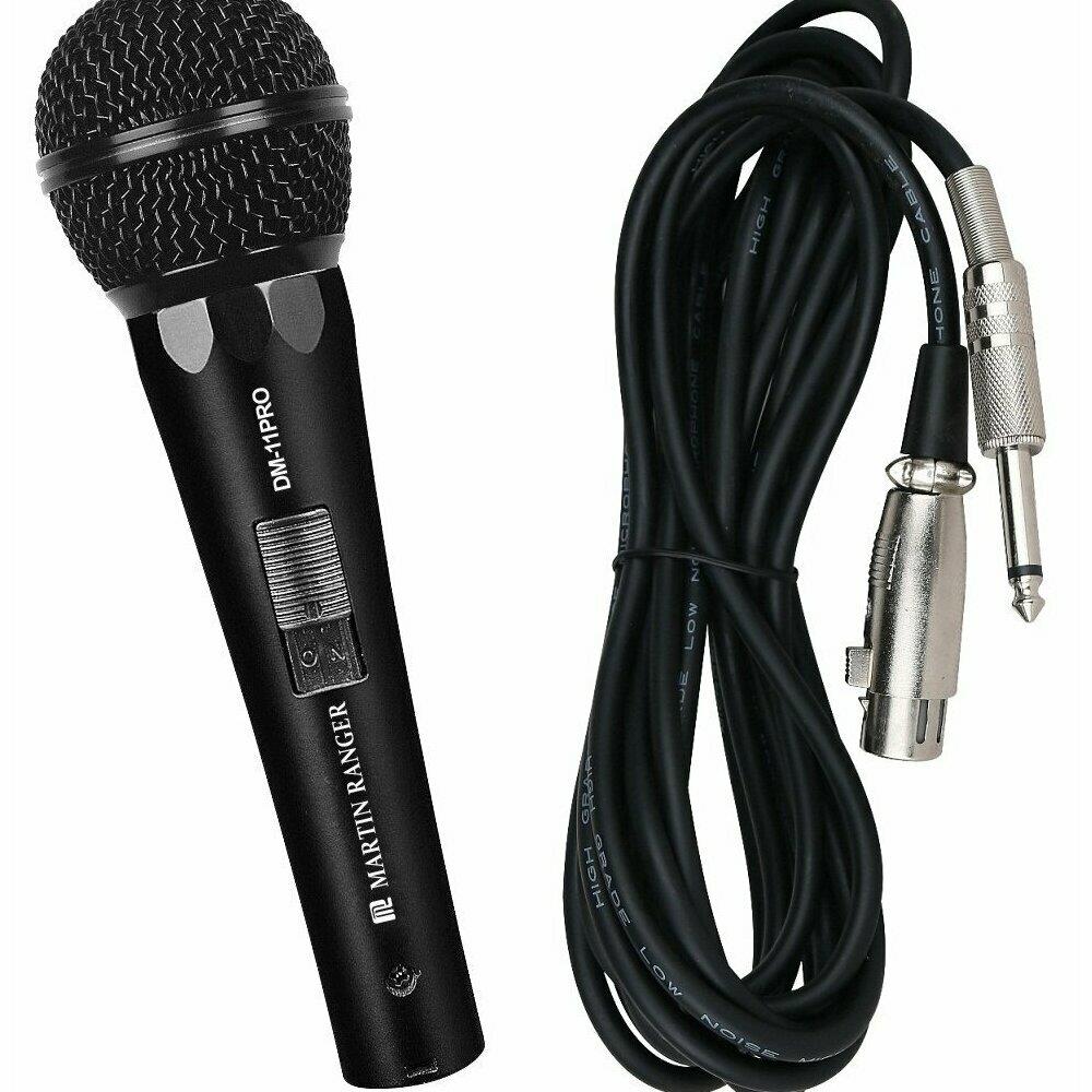  MRTNR003 Martin Ranger DM11PRO DM 11Pro Professional Dynamic Wired Vocal Microphone