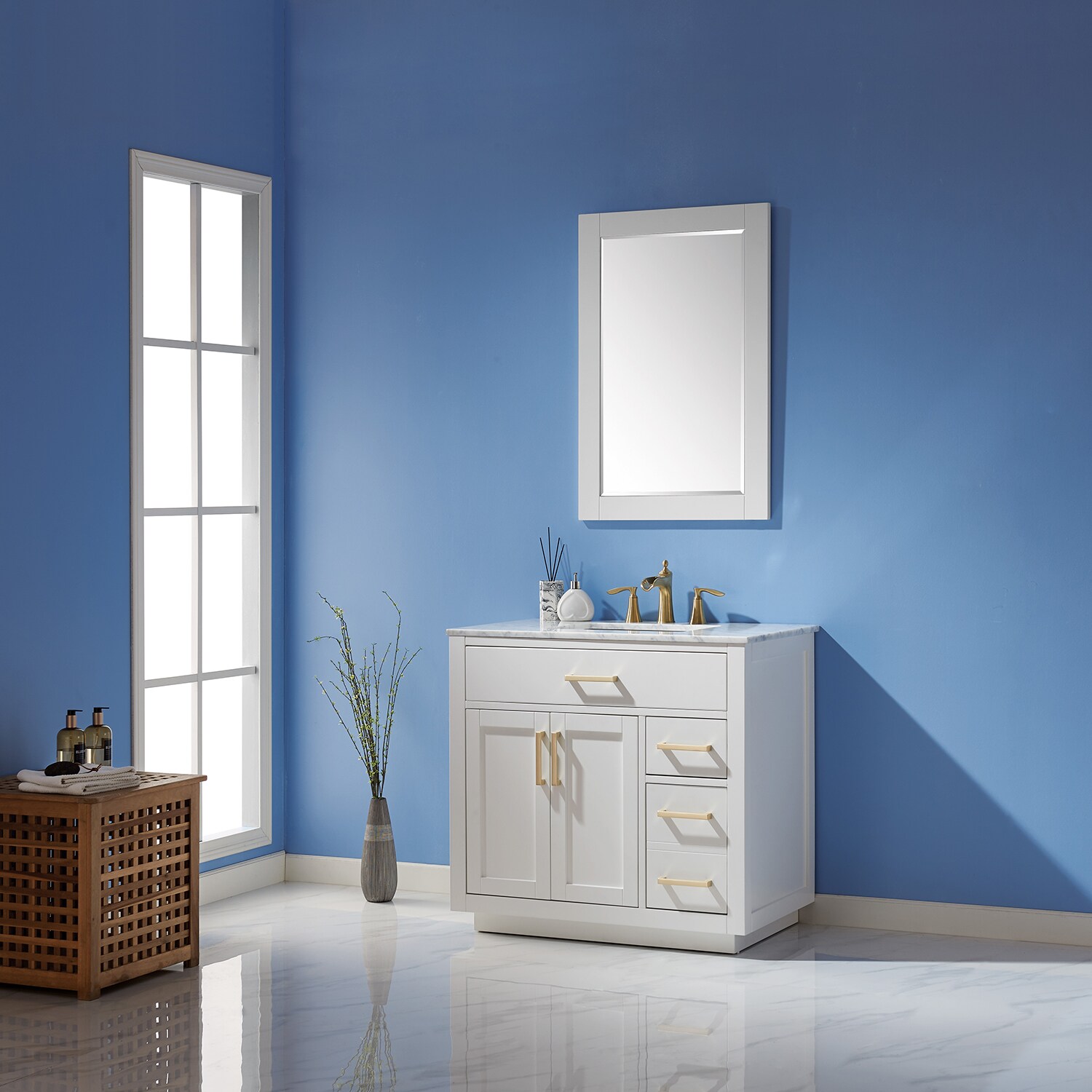 Altair 531036-WH-CA Bath-Vanity-Combo - View #6