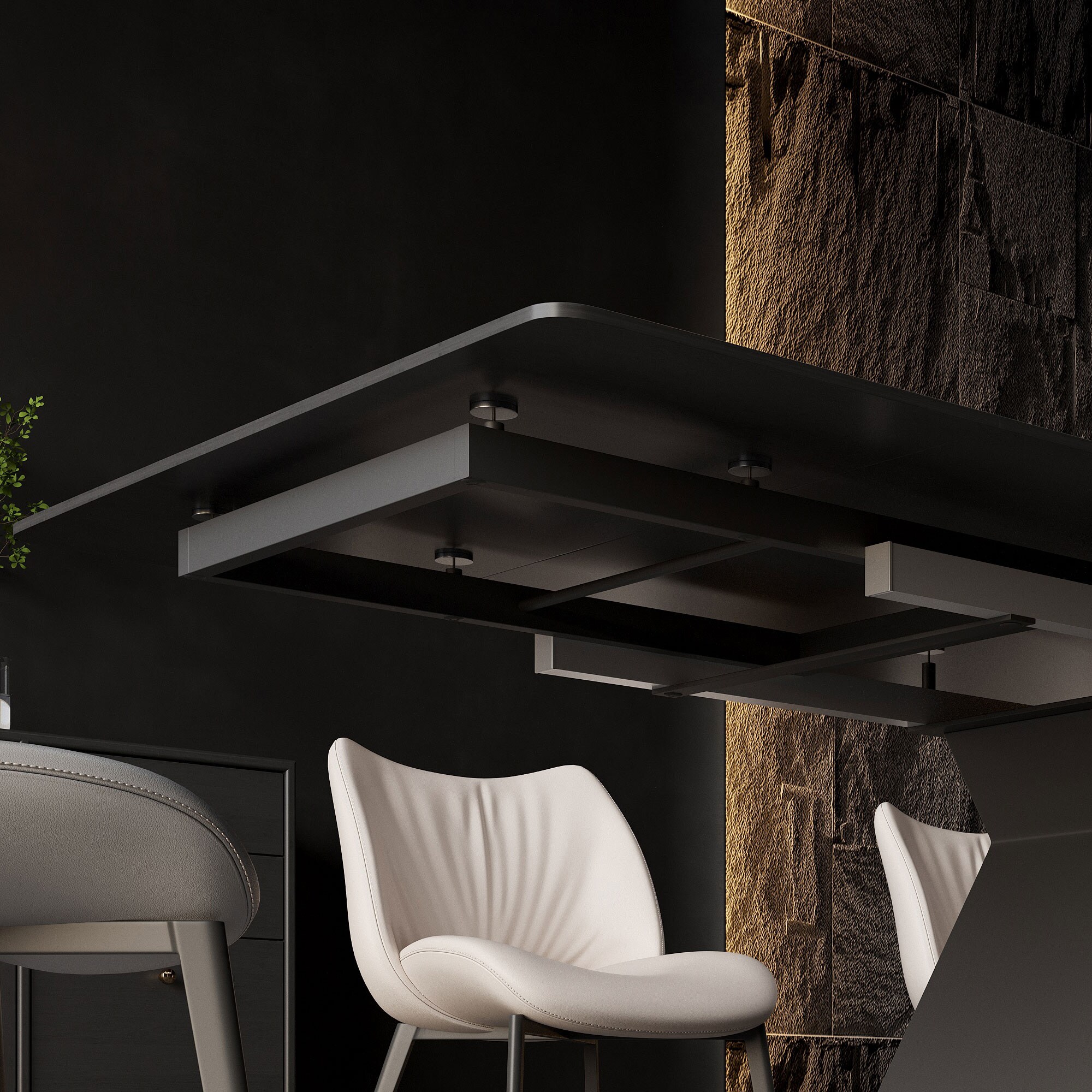 Oizaye DB-ORX-DT-2303DG Dining-Tables - View #4