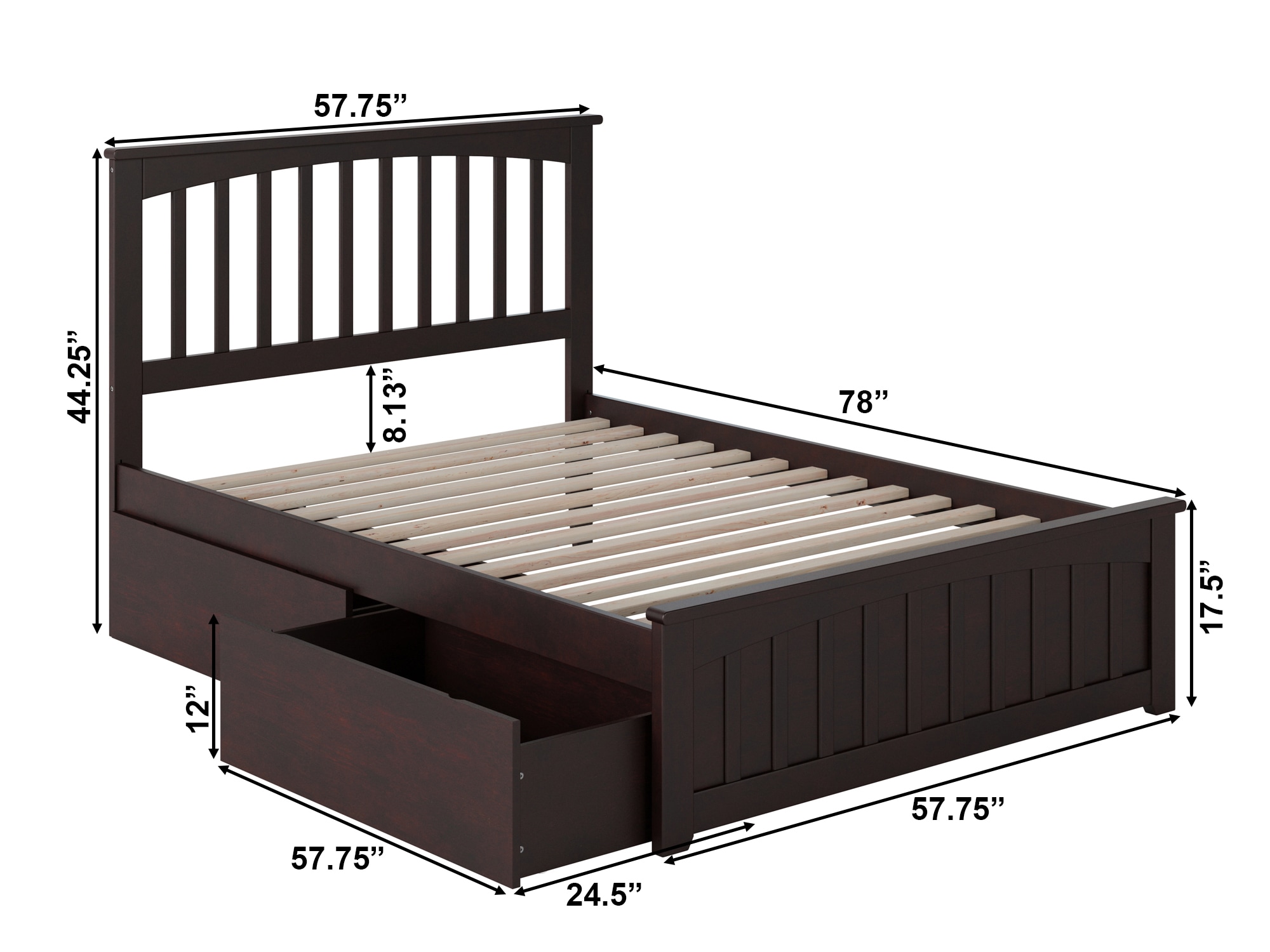 AFI Furnishings AR8736111 beds - View #7