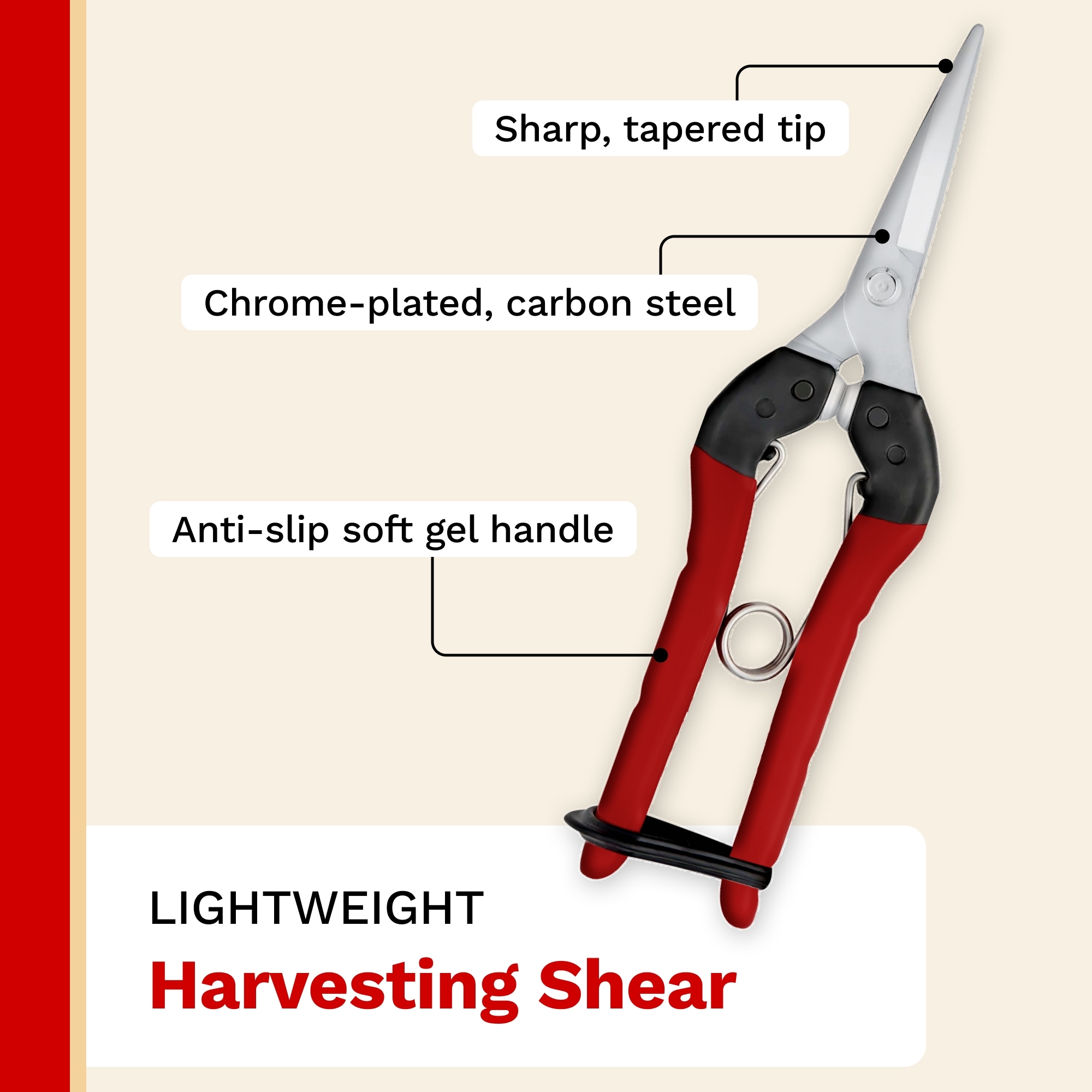The Harvest Company 43691 Grass-Shears - View #2